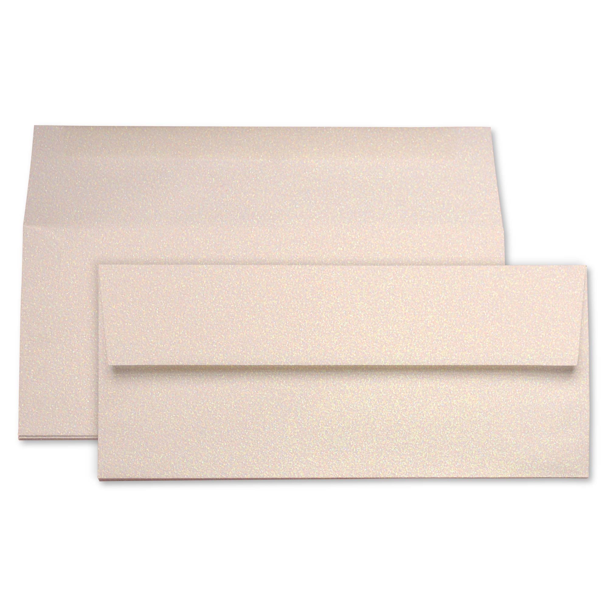Nude Envelopes - #10 Curious Metallics 4 1/8 x 9 1/2 Straight Flap 80T