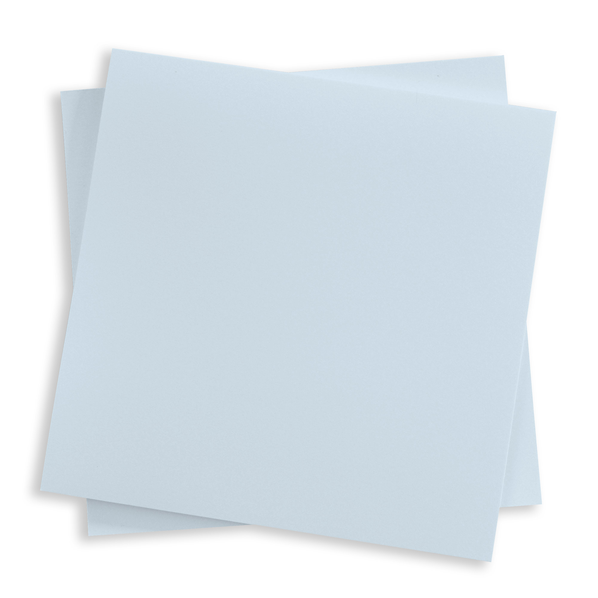 Gentlemen Blue Square Flat Card - 5 1/4 x 5 1/4 Gmund Cotton 111C