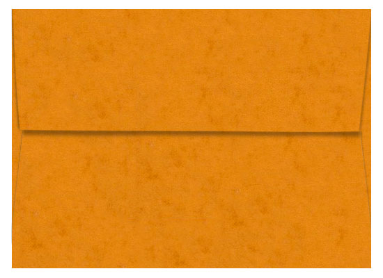 Butcher Orange Envelopes - A1 Dur-O-Tone 3 5/8 x 5 1/8 Straight Flap 60T