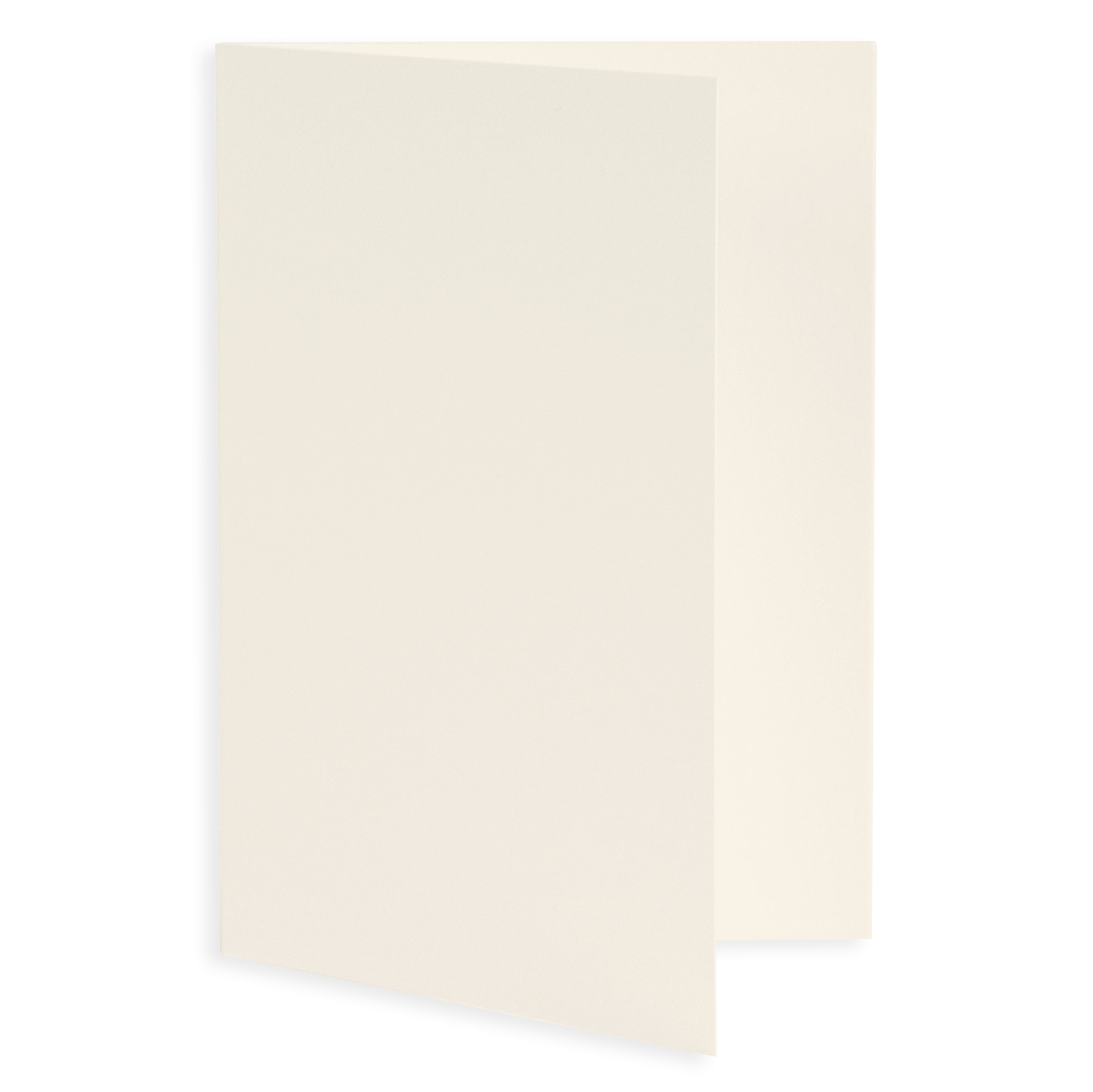 Ecru Folded Card - A7 LCI Smooth 5 1/8 x 7 65C
