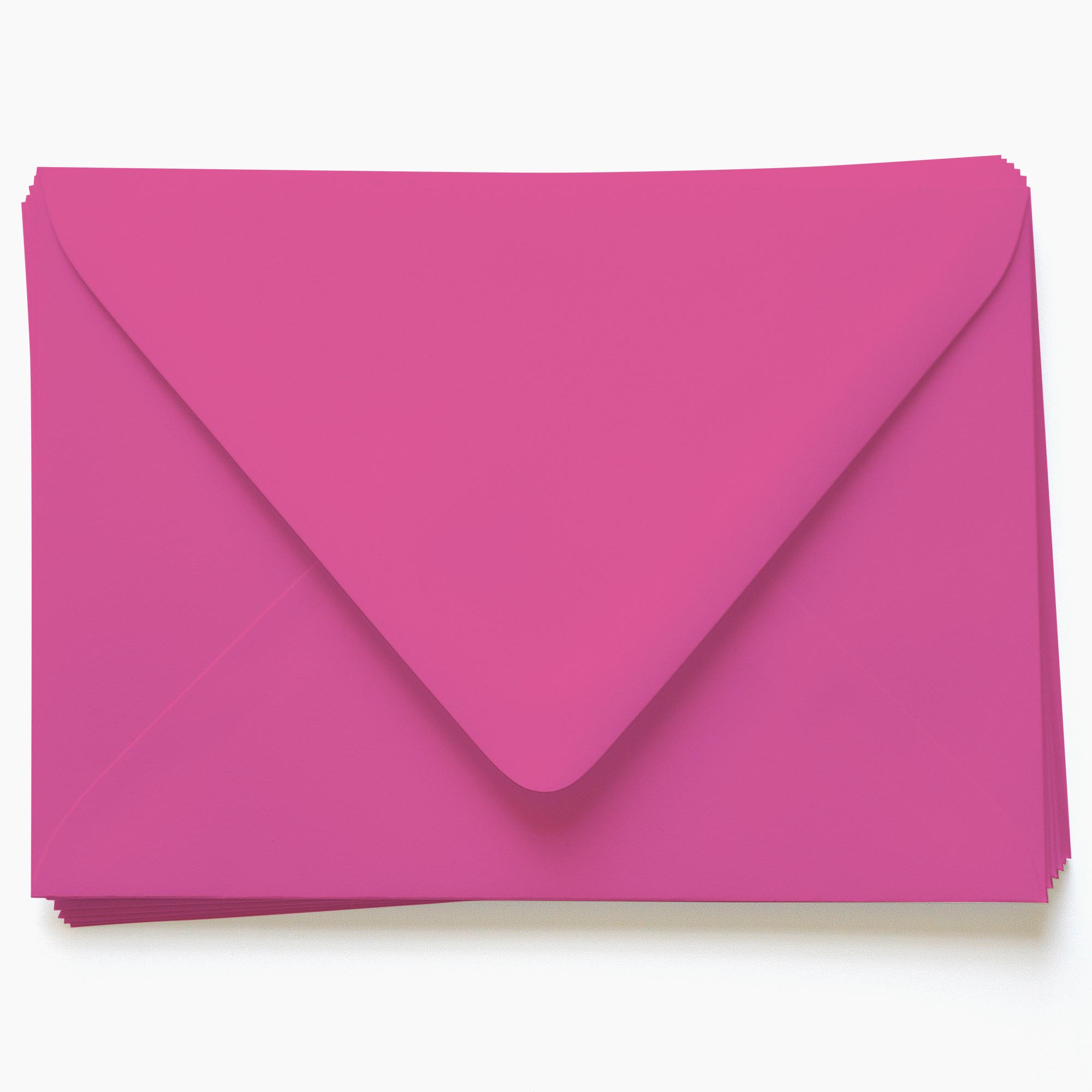 Fuchsia Envelopes - A6 Gmund Colors Matt 4 3/4 x 6 1/2 Euro Flap 68T