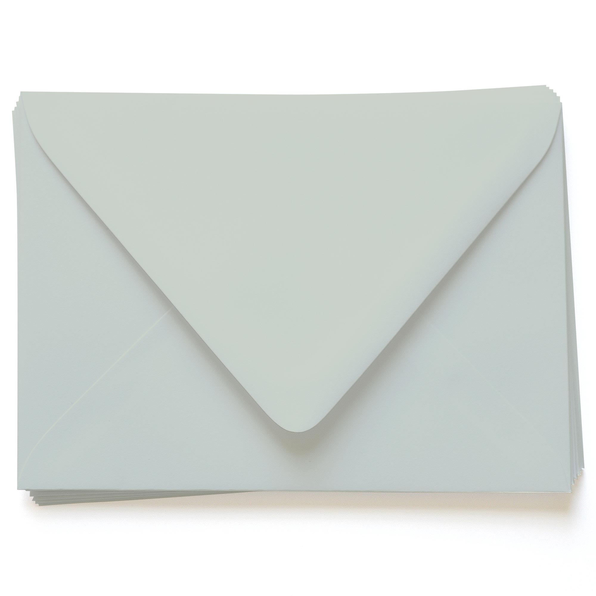 Rain Grey Envelopes - A7 Gmund Colors Matt 5 1/4 x 7 1/4 Euro Flap 68T