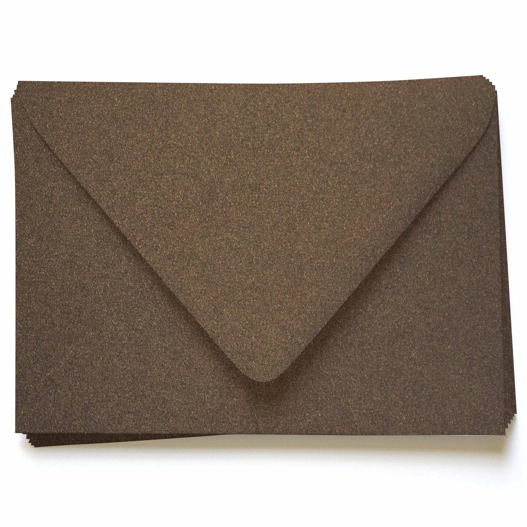 A2 Stardream Bronze Envelopes - Euro Flap, 81T Sample