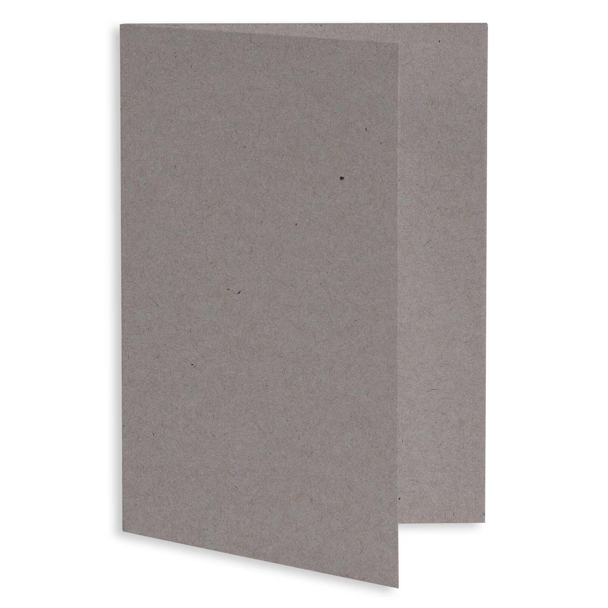 Concrete Grey Folded Card - A1 Environment Raw 3 1/2 x 4 7/8 80C