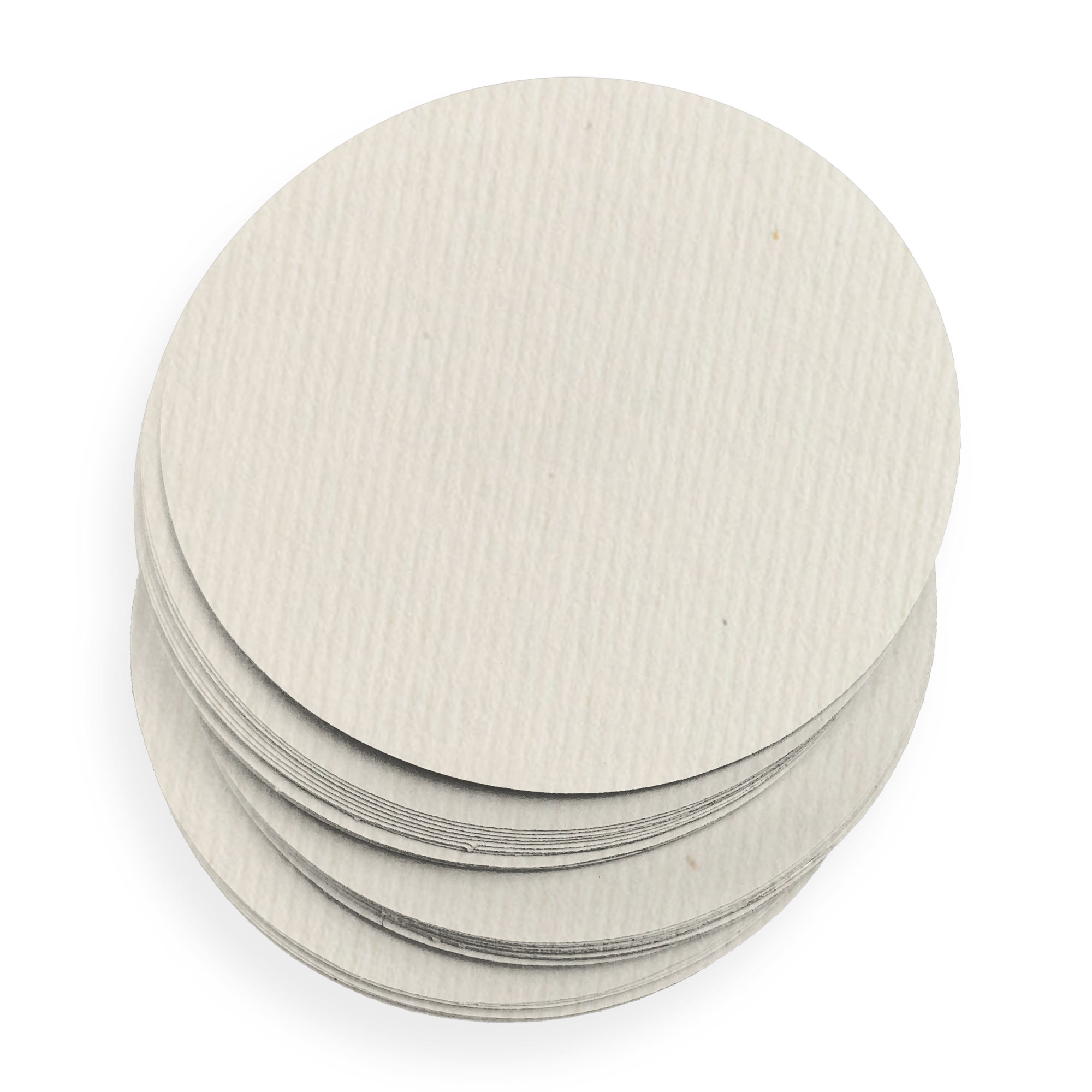 Cannabis Beige Round Card - 3 x 3 Circle - Bio Cycle 111C
