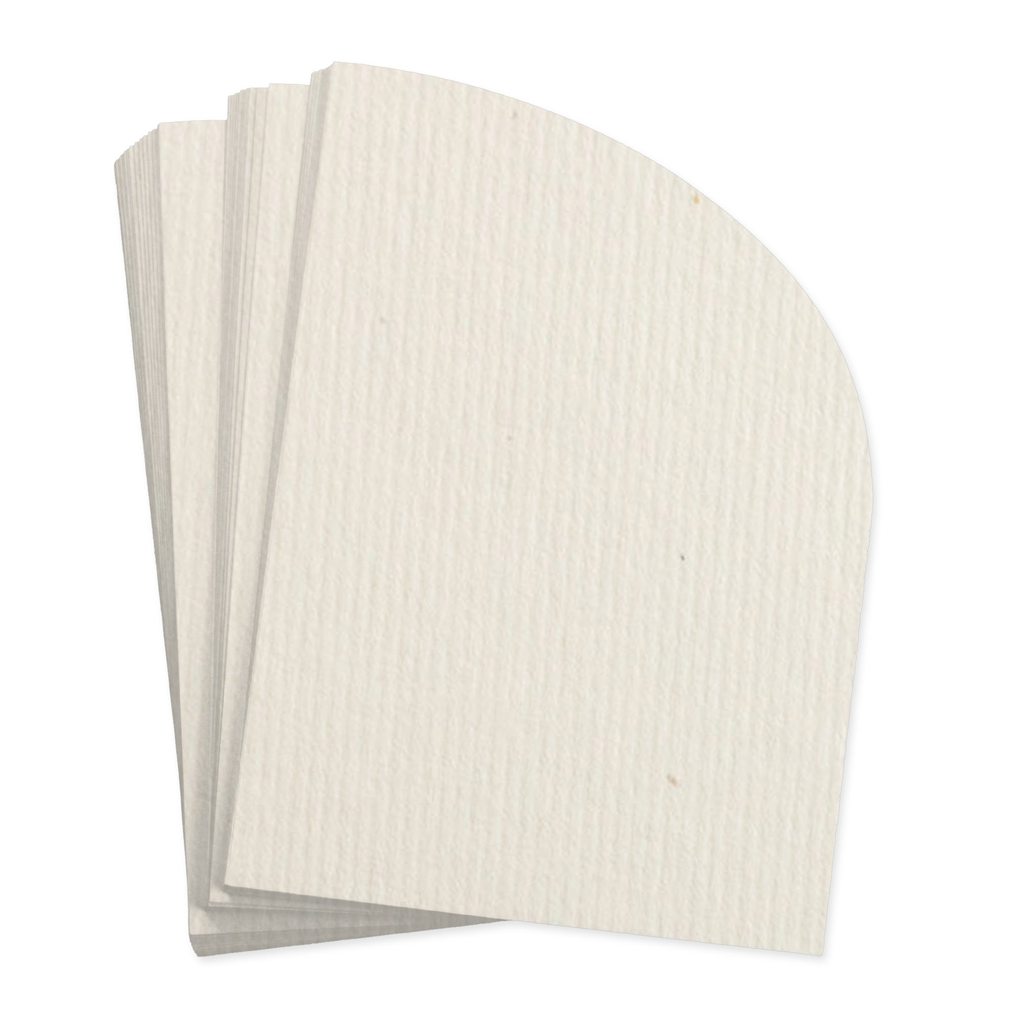 Cannabis Beige Half Arch Invitation Card - A2 4 1/4 x 5 1/2 - Bio Cycle 111C
