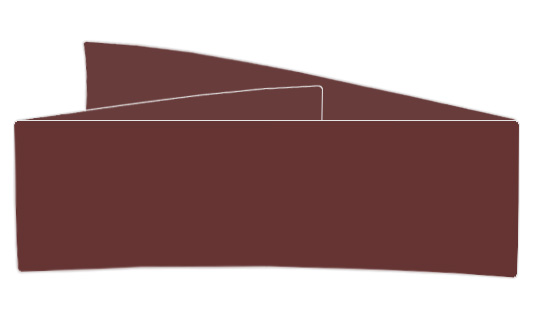 Merlot Invitation Bands, Colors Matt, 1.5 x 14