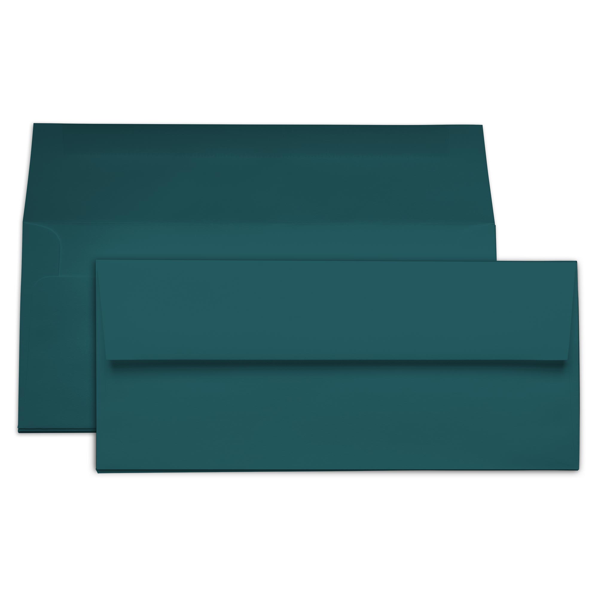 Dark Teal Blue Envelopes - #10 Gmund Colors Matt 4 1/8 x 9 1/2 Straight Flap 81T