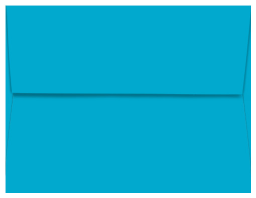 Blue Light Envelopes - A2 Glo-Tone 4 3/8 x 5 3/4 Straight Flap 60T