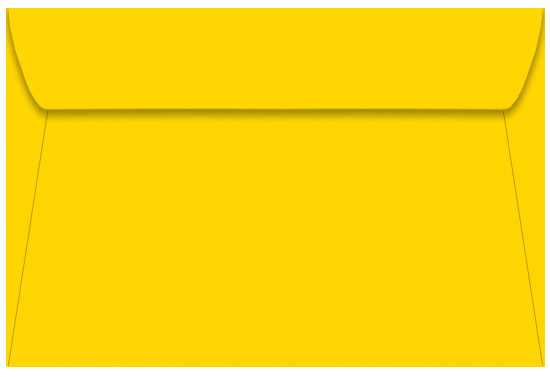 Shocking Yellow Envelopes - 6x9 Glo-Tone 6 x 9 Booklet 60T
