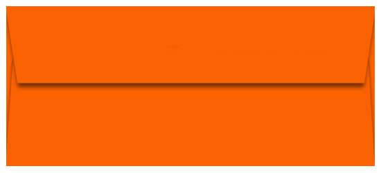 Orange Light Envelopes - #10 Glo-Tone 4 1/8 x 9 1/2 Straight Flap 60T