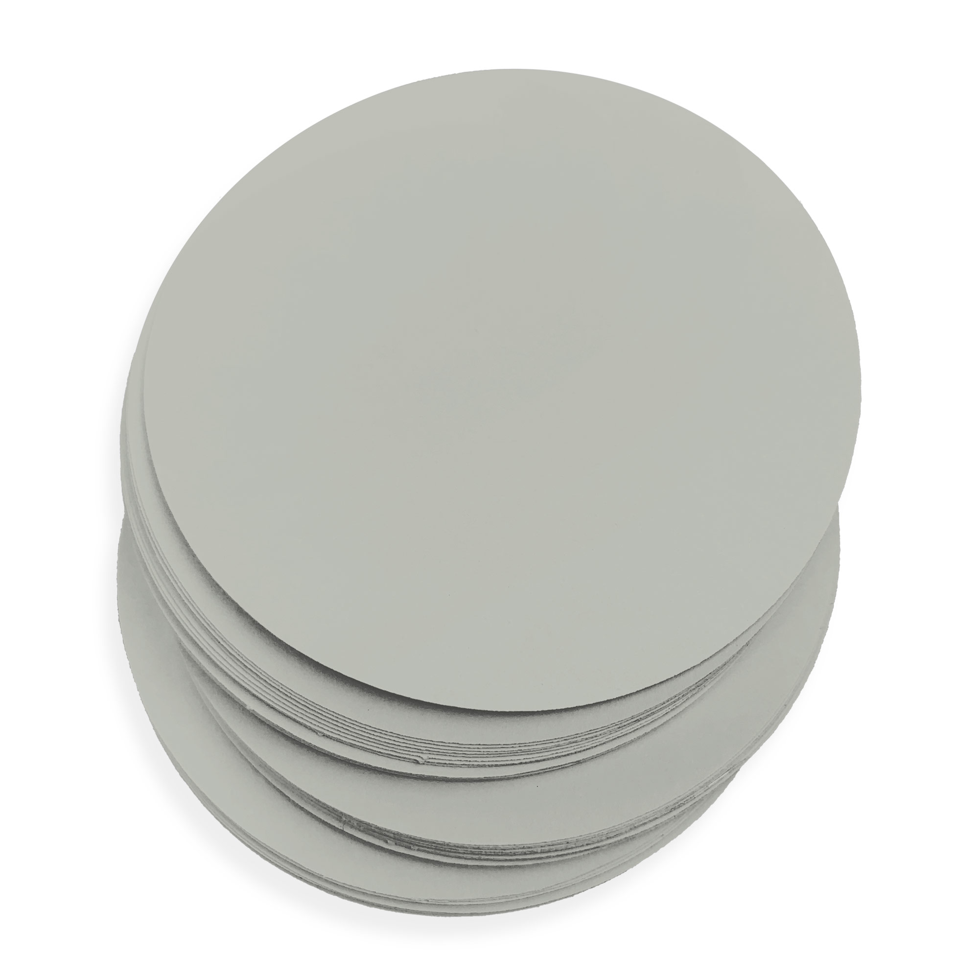 Light Moss Round Card - 3 x 3 Round Gmund Colors Matt 111C