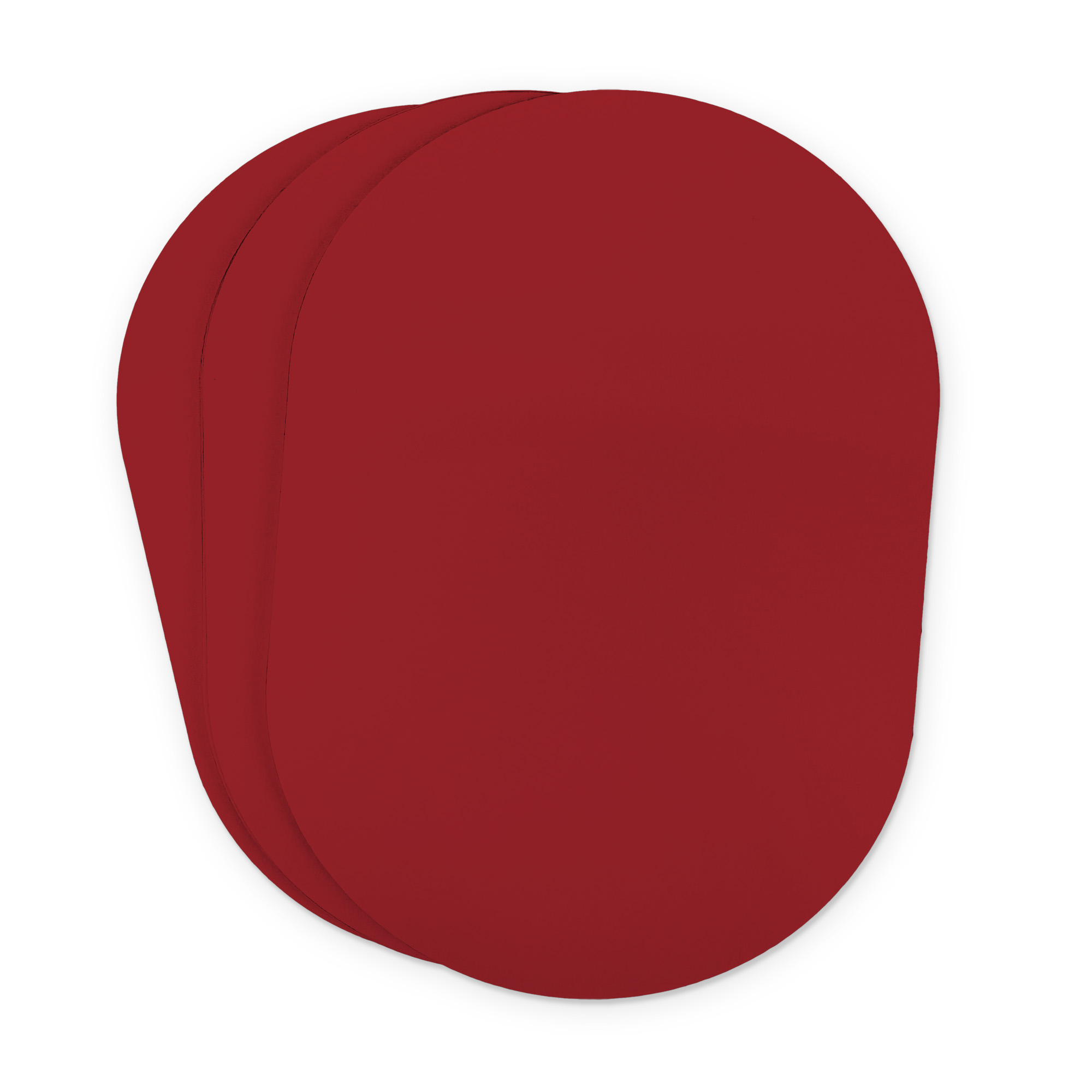 Deep Red Double Arch Invitation Card - A2 Gmund Colors Matt 4 1/4 x 5 1/2 111C