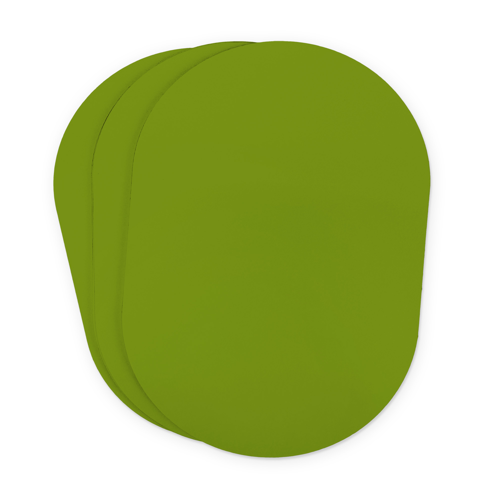 Grass Green Double Arch Invitation Card - A2 Gmund Colors Matt 4 1/4 x 5 1/2 111C