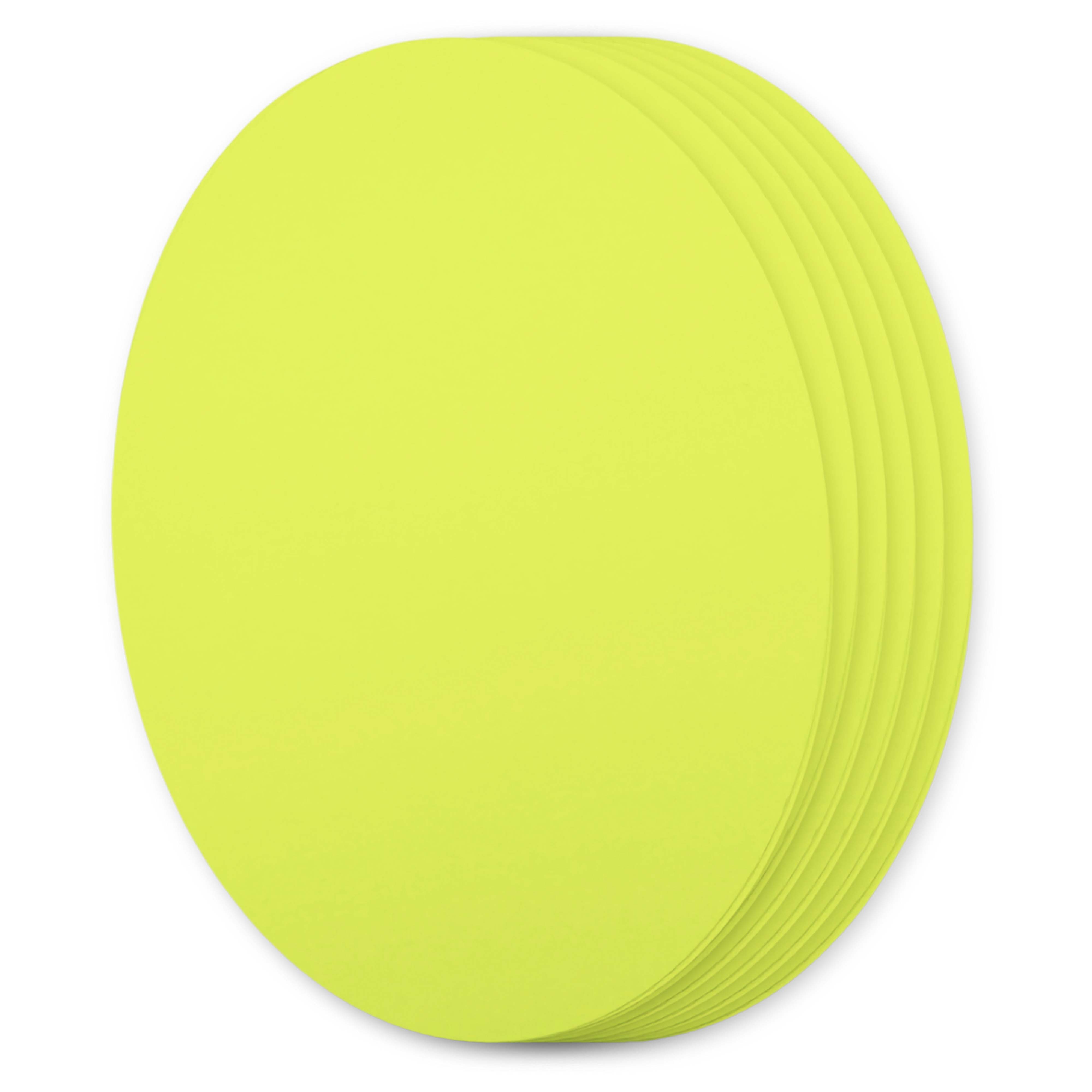 Key Lime Oval Invitation Card - A7 Gmund Colors Matt 5 x 7 111C