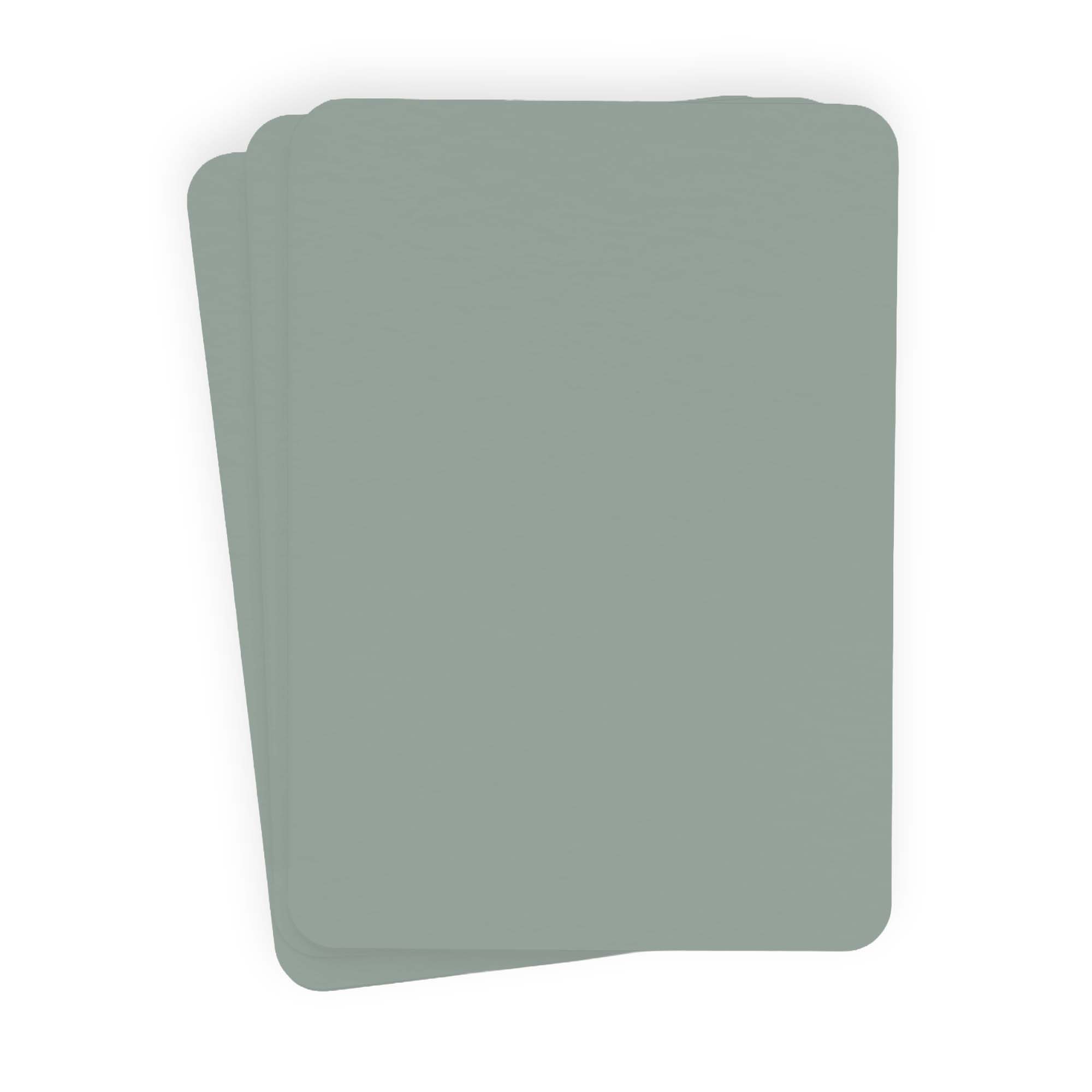 Sage Rounded Edge Invitation Card - A7 Gmund Colors Matt 5 x 7 111C