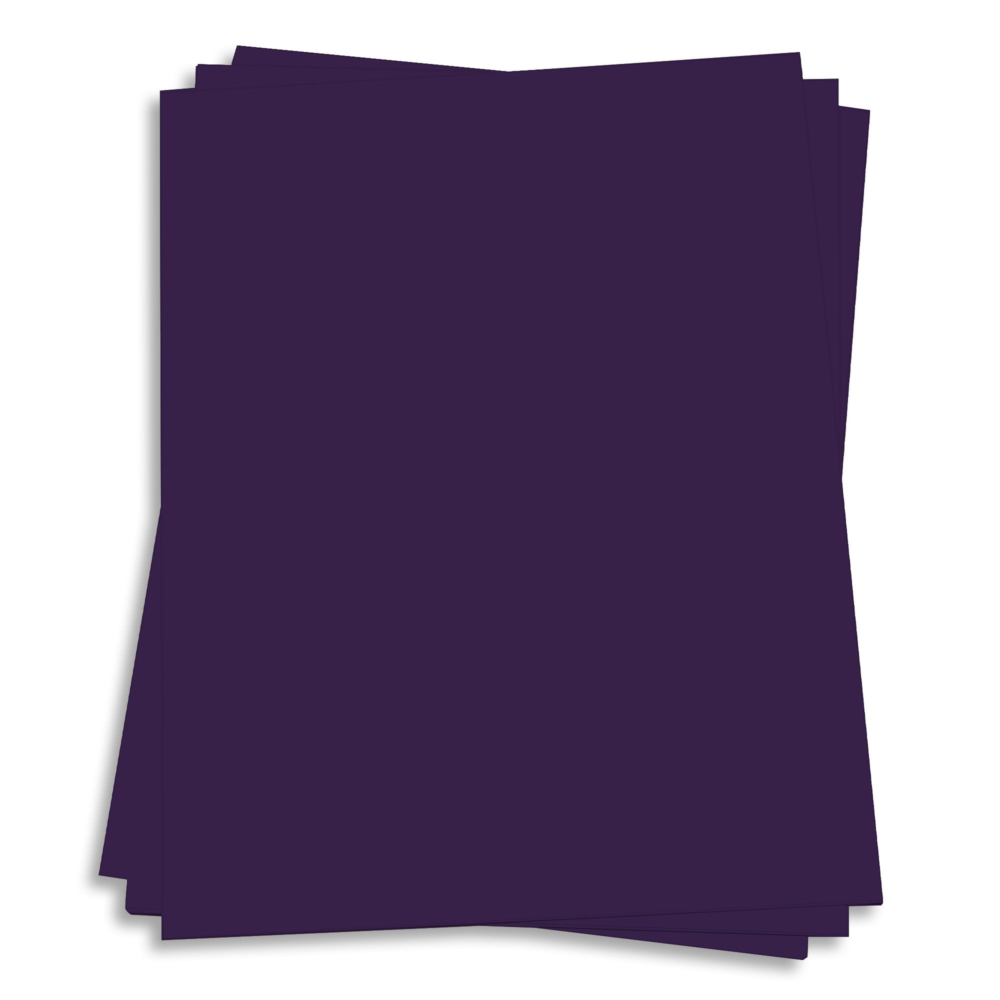 Grape, Dark Purple Paper - 11x17 Matte Paper, 68lb Text