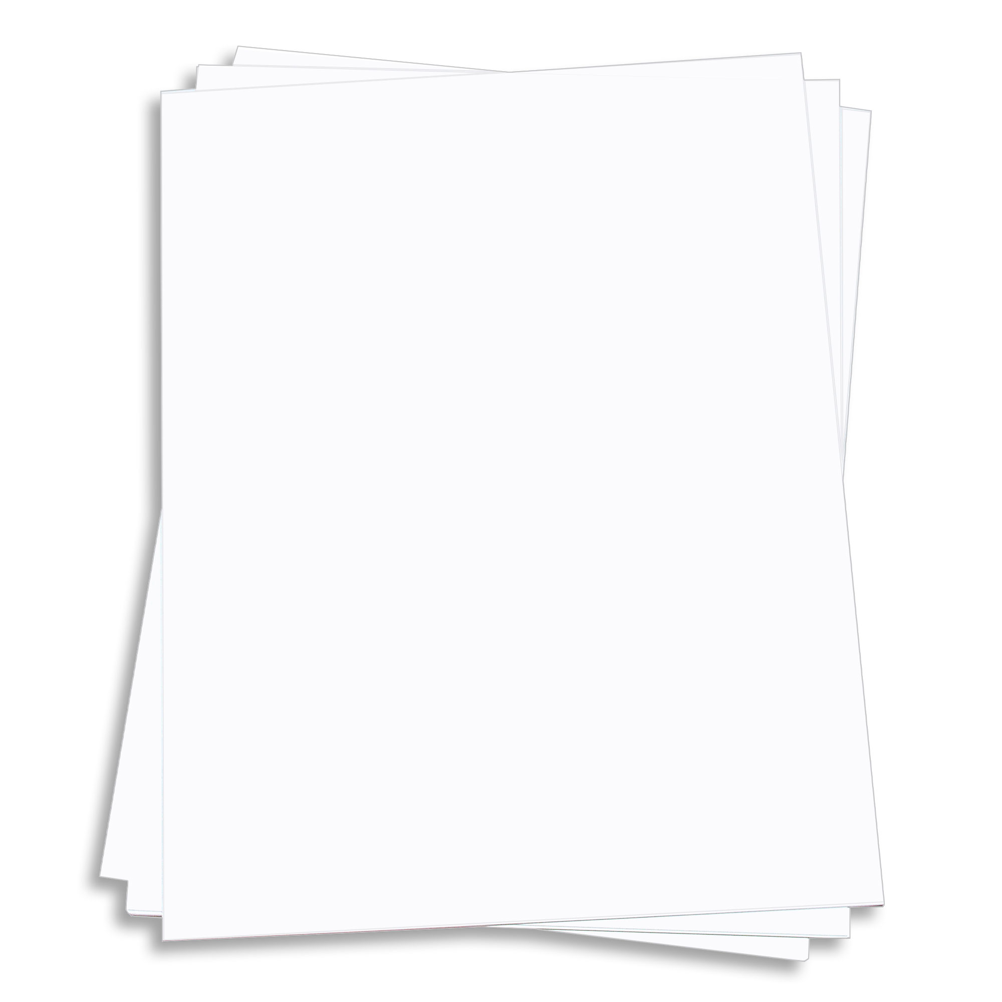 Snow White Card Stock - 12 x 18 Gmund Colors Matt 111lb Cover