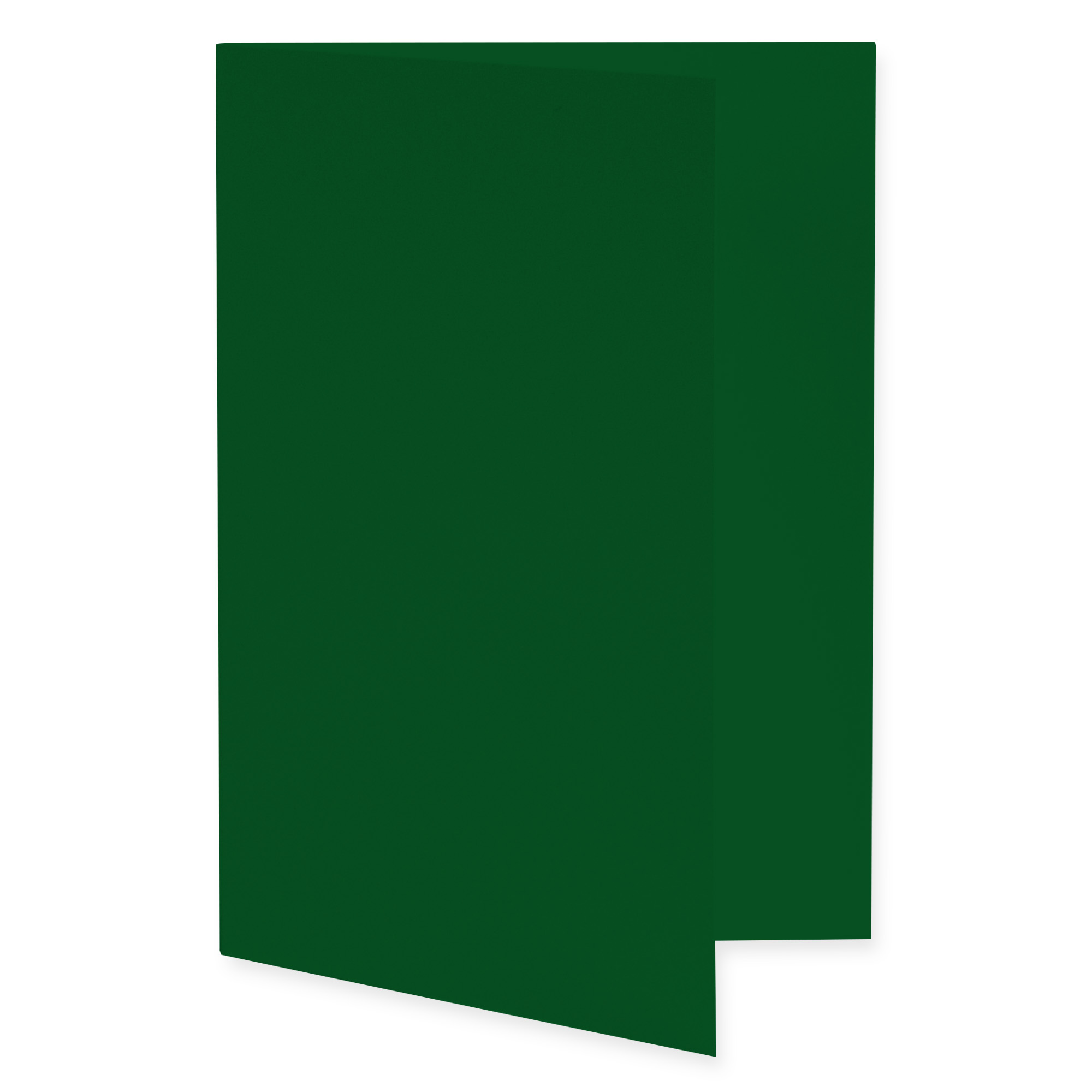 Emerald Green Folded Card - A2 Gmund Colors Matt 4 1/4 x 5 1/2 111C