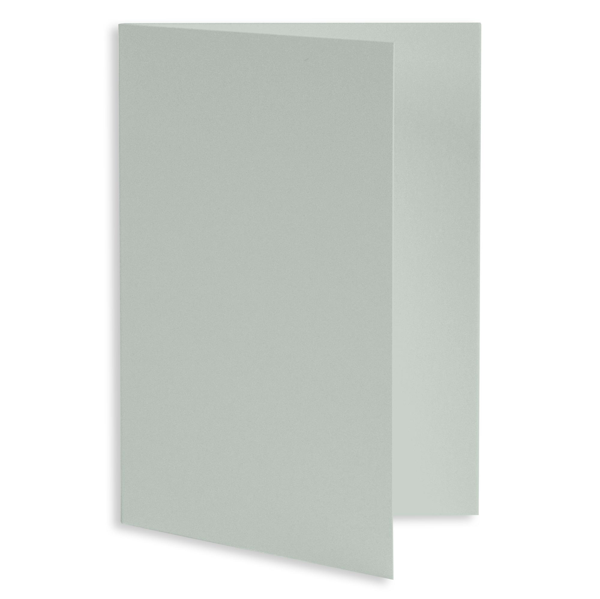 Rain Grey Folded Card - A2 Gmund Colors Matt 4 1/4 x 5 1/2 111C