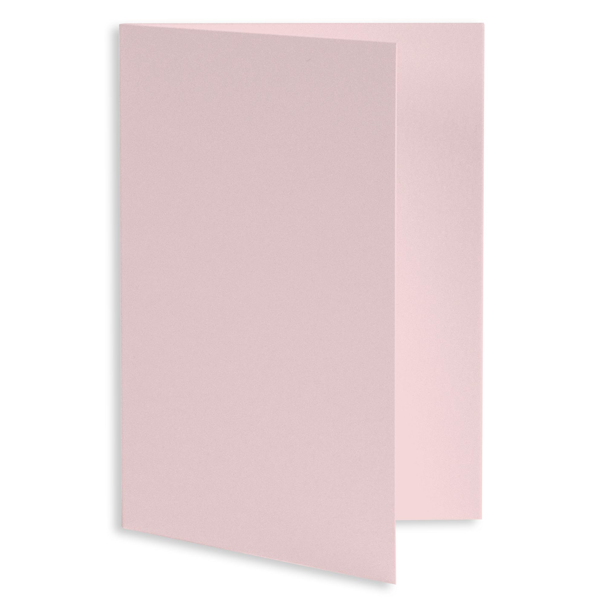 Rosa Pink Folded Card - A2 Gmund Colors Matt 4 1/4 x 5 1/2 111C