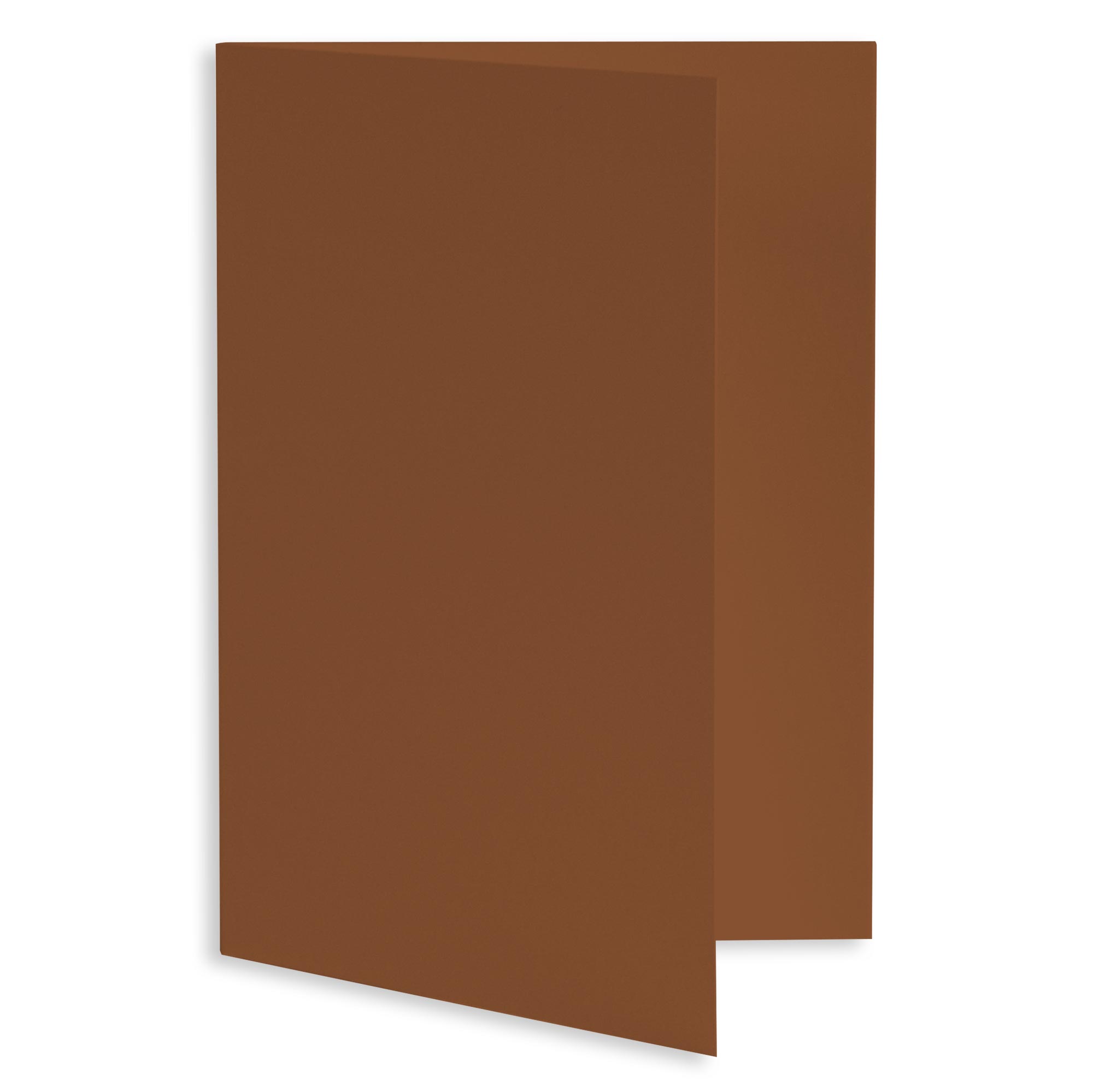 Sepia Folded Card - A1 Gmund Colors Matt 3 1/2 x 4 7/8 111C