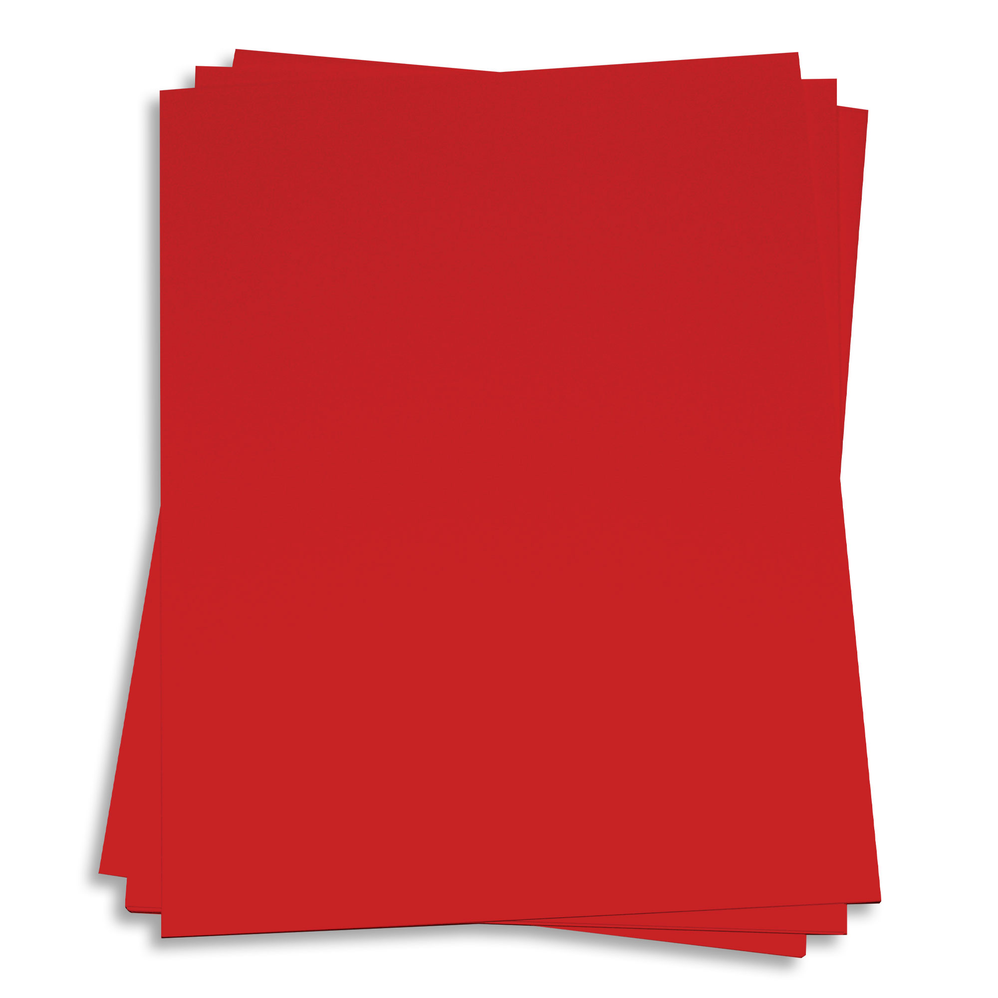 Scarlet Red Card Stock - 27 x 39 Gmund Colors Matt 74lb Cover