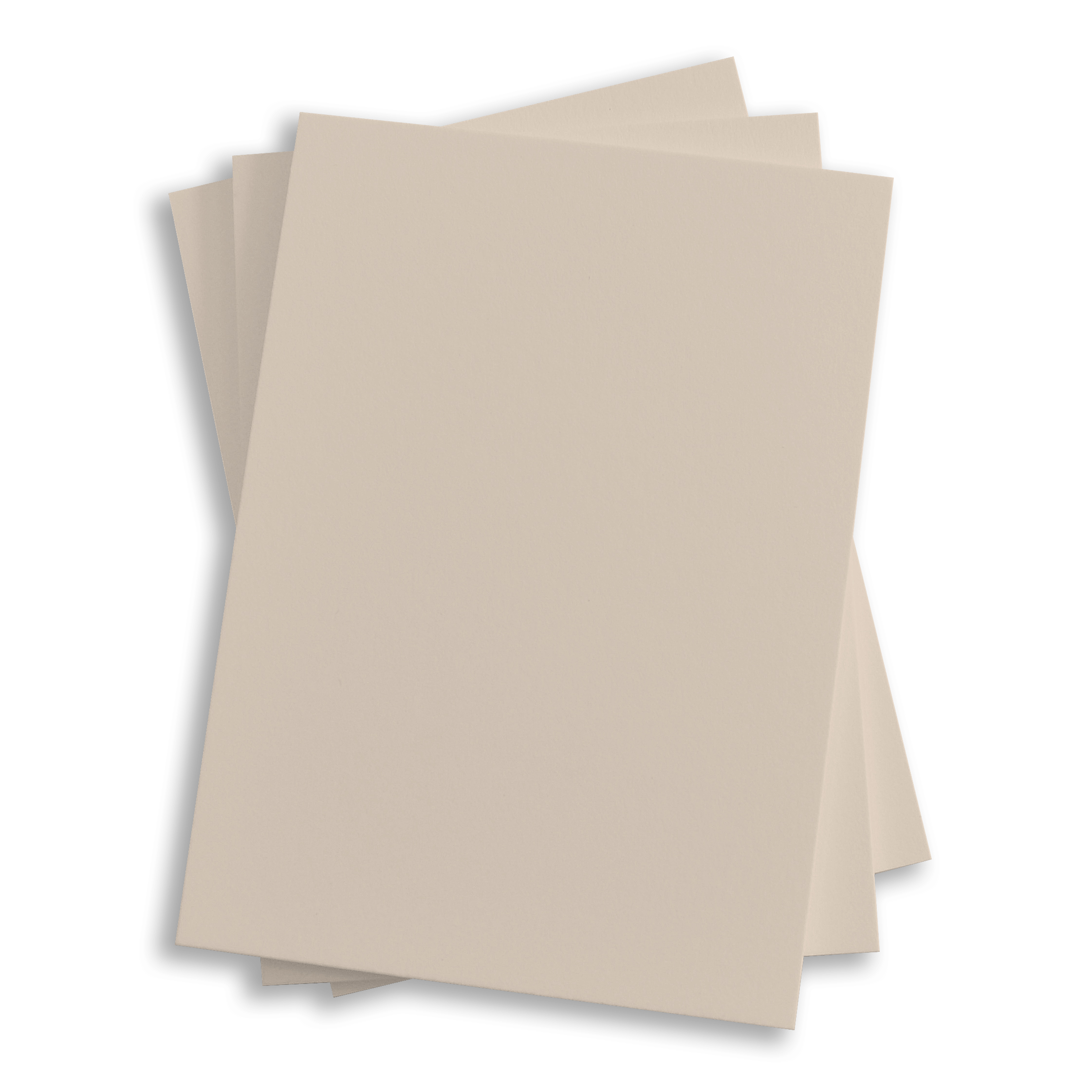 Chardonnay Beige Flat Card - 4 7/8 x 6 7/8 Gmund Colors Matt 111C