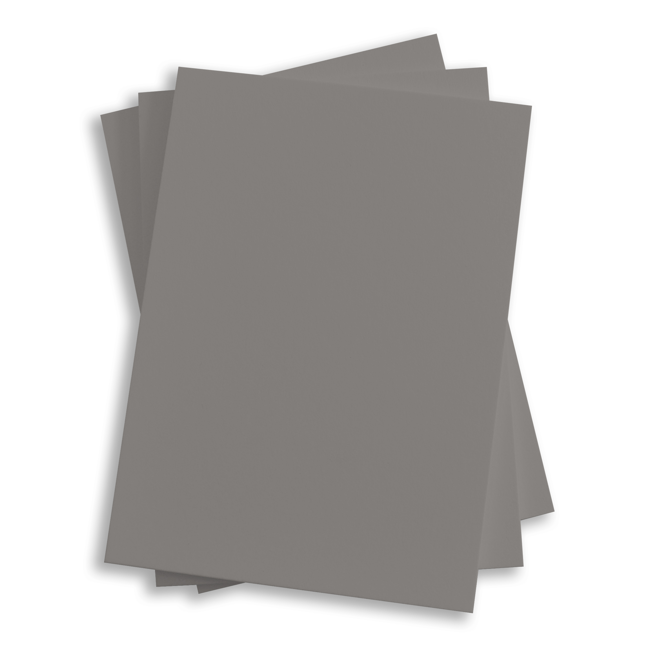 Cobblestone Gray Flat Card - 4 7/8 x 6 7/8 Gmund Colors Matt 111C