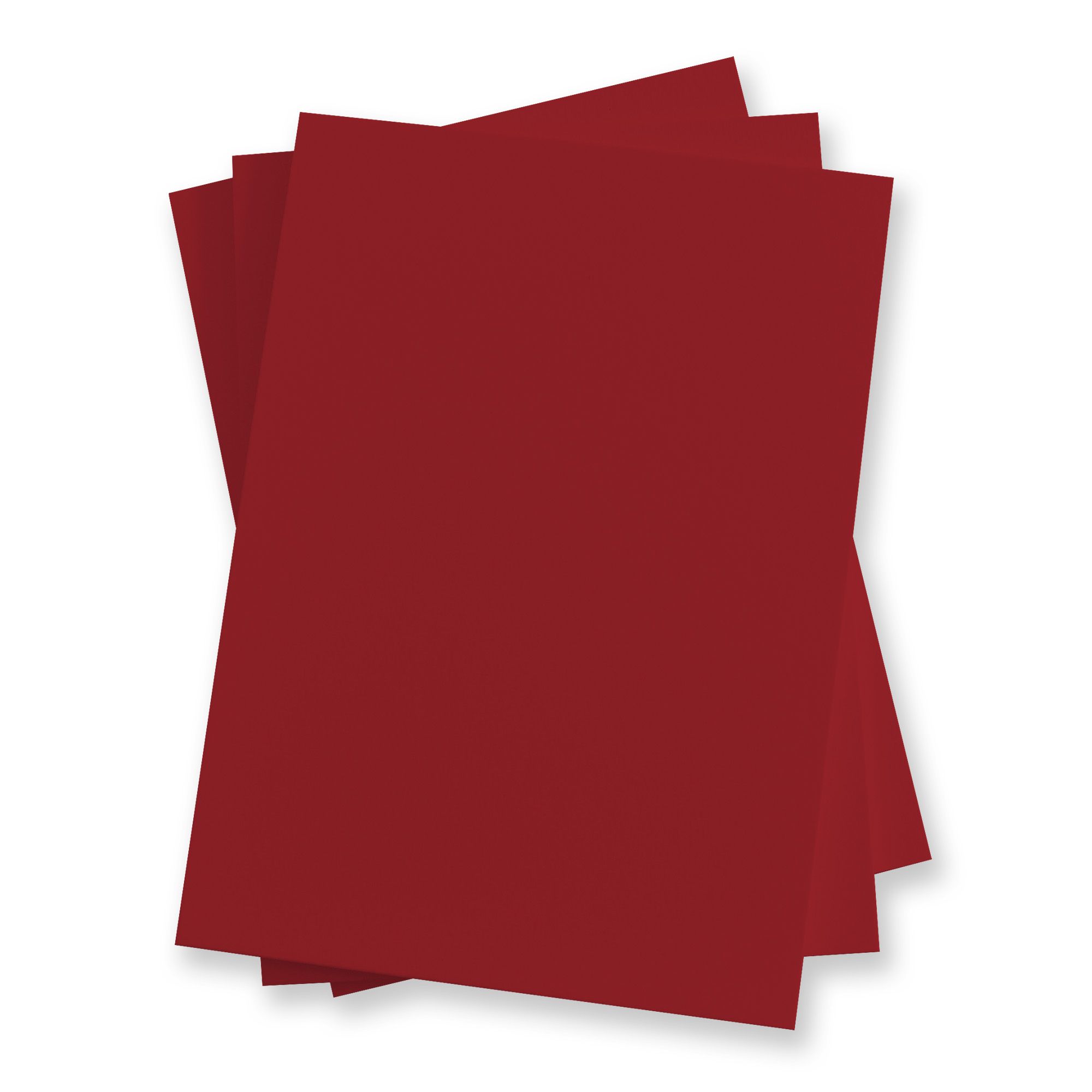 Deep Red Flat Card - 4 7/8 x 6 7/8 Gmund Colors Matt 111C