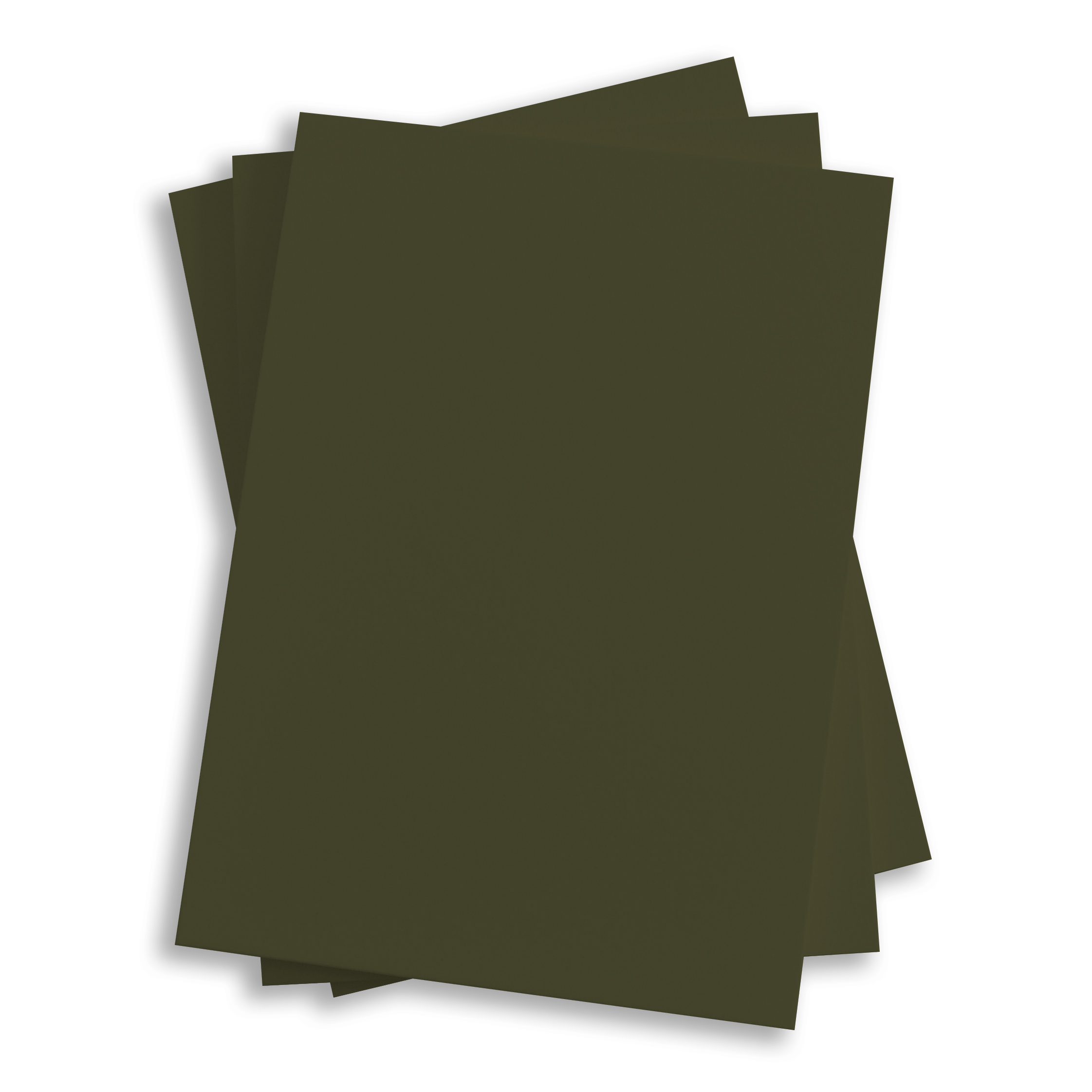 Black Forest Flat Card - 4 7/8 x 6 7/8 Gmund Colors Matt 111C