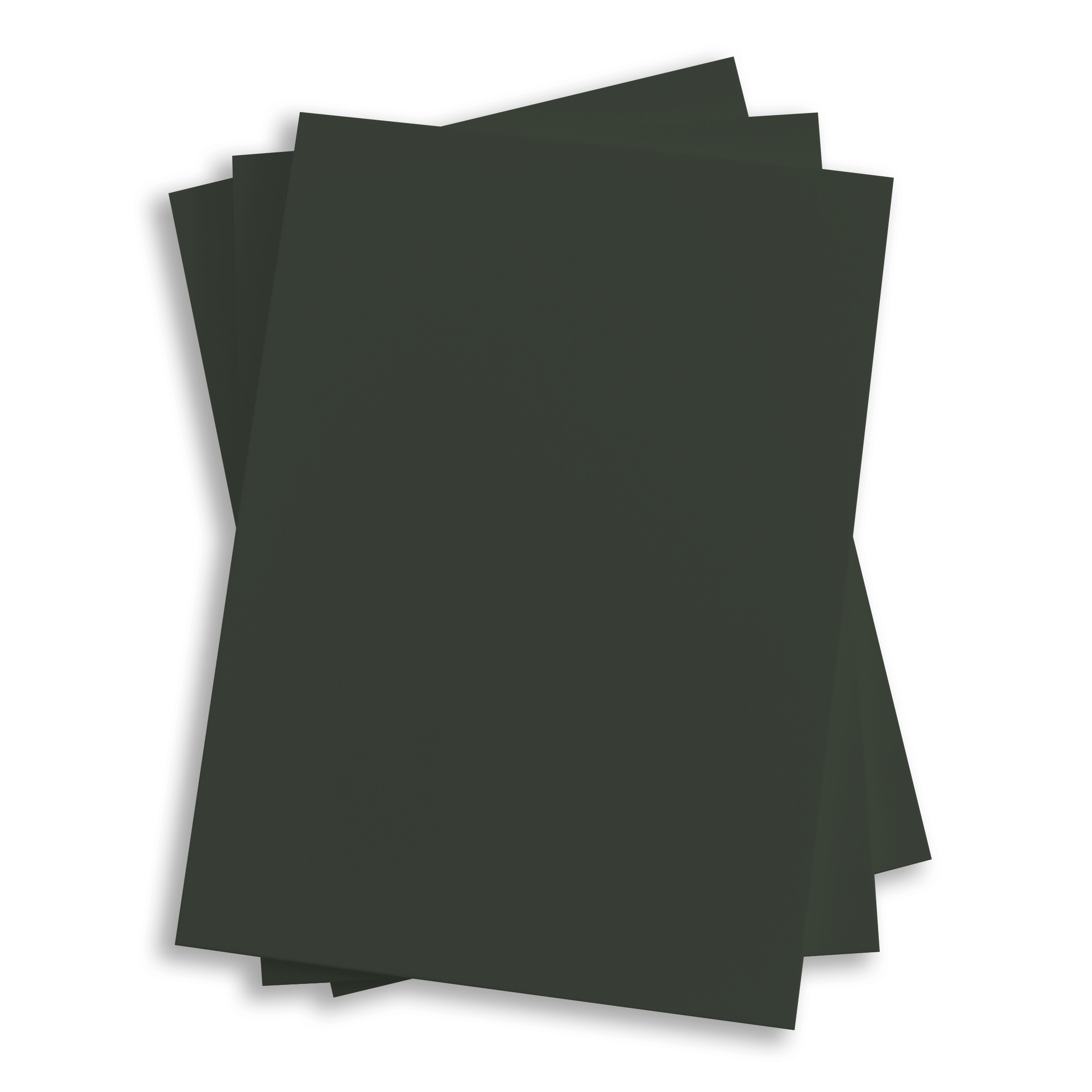 Forest Green Flat Card - 4 7/8 x 6 7/8 Gmund Colors Matt 111C