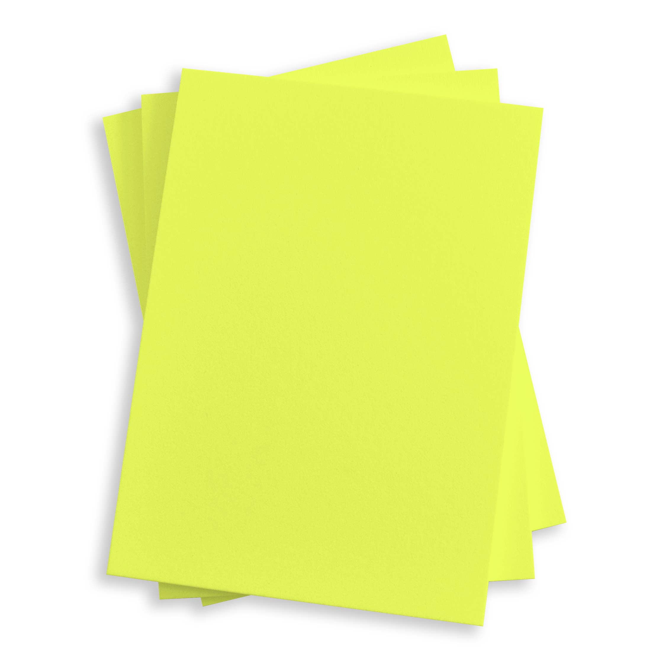 Key Lime Flat Card - 4 7/8 x 6 7/8 Gmund Colors Matt 111C