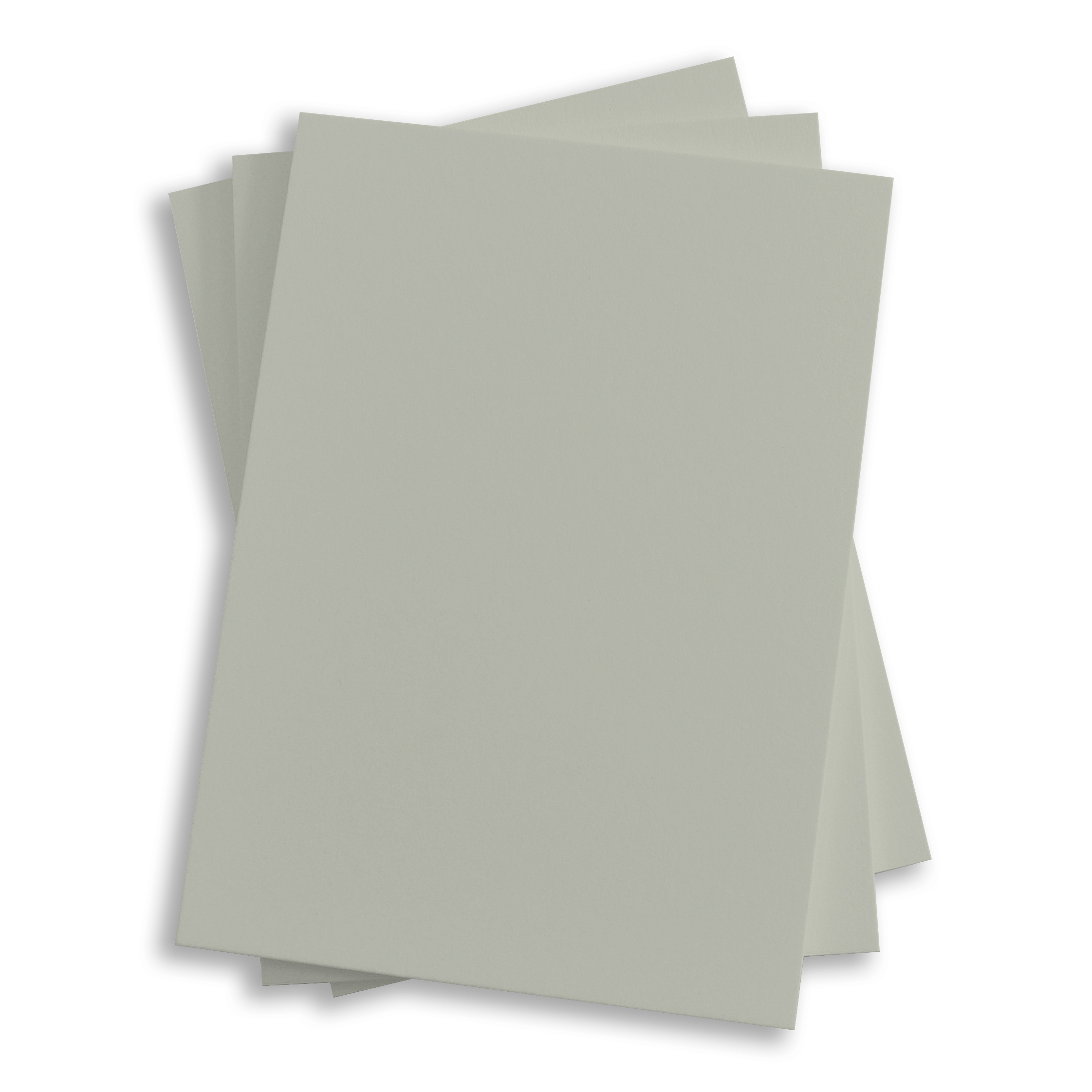 Light Moss Flat Card - 4 7/8 x 6 7/8 Gmund Colors Matt 111C