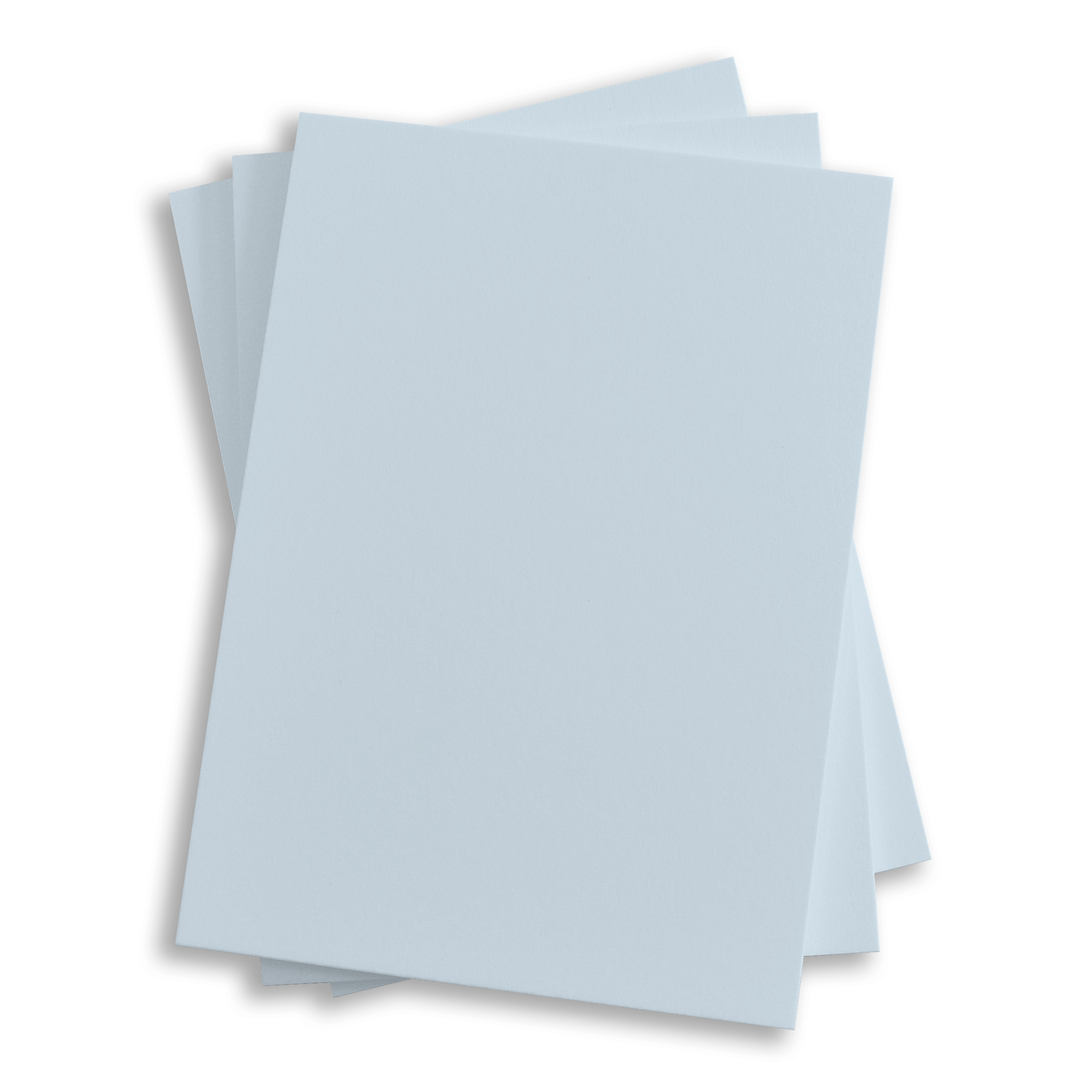 Light Sky Blue Flat Card - 4 7/8 x 6 7/8 Gmund Colors Matt 111C
