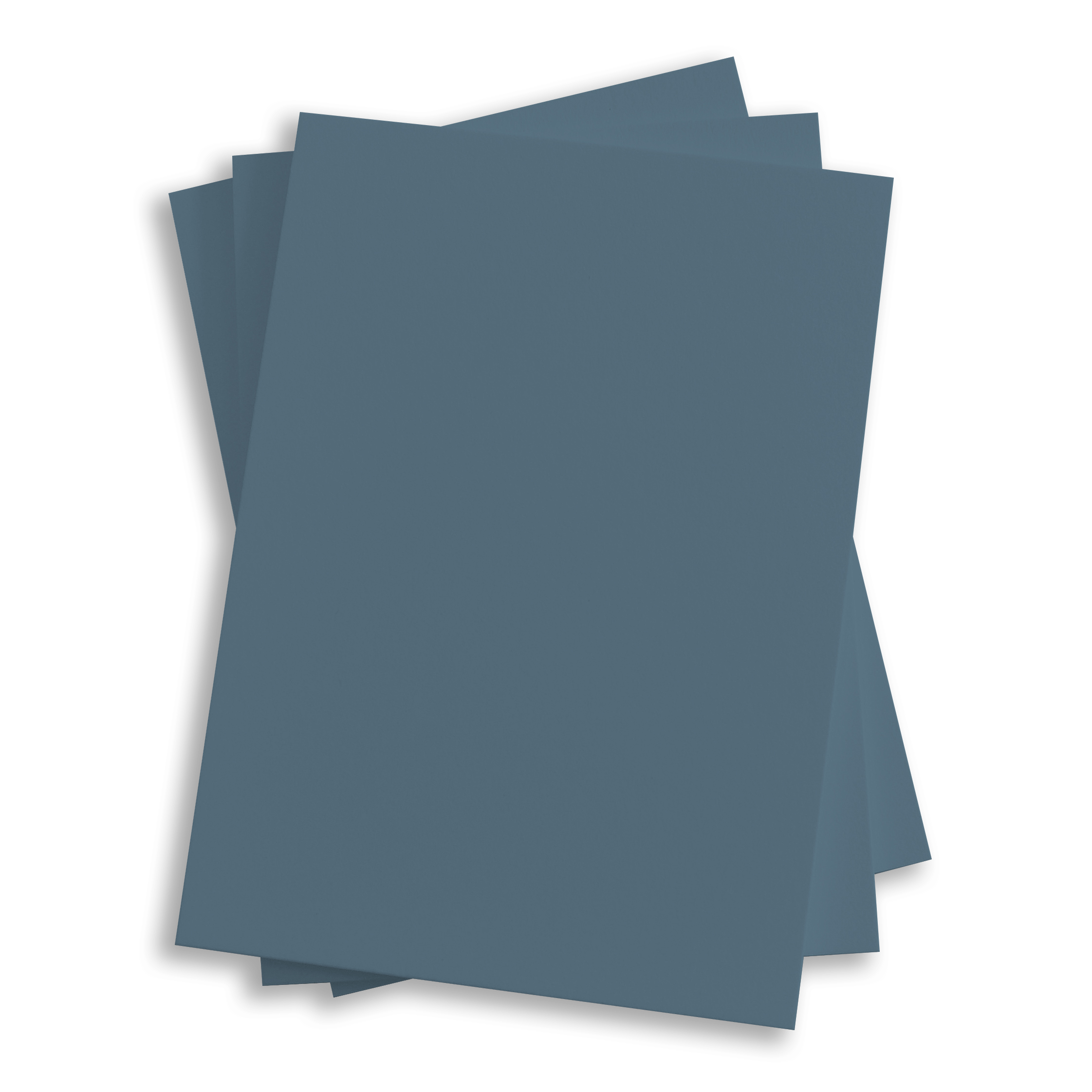 Marina Blue Flat Card - 4 7/8 x 6 7/8 Gmund Colors Matt 111C