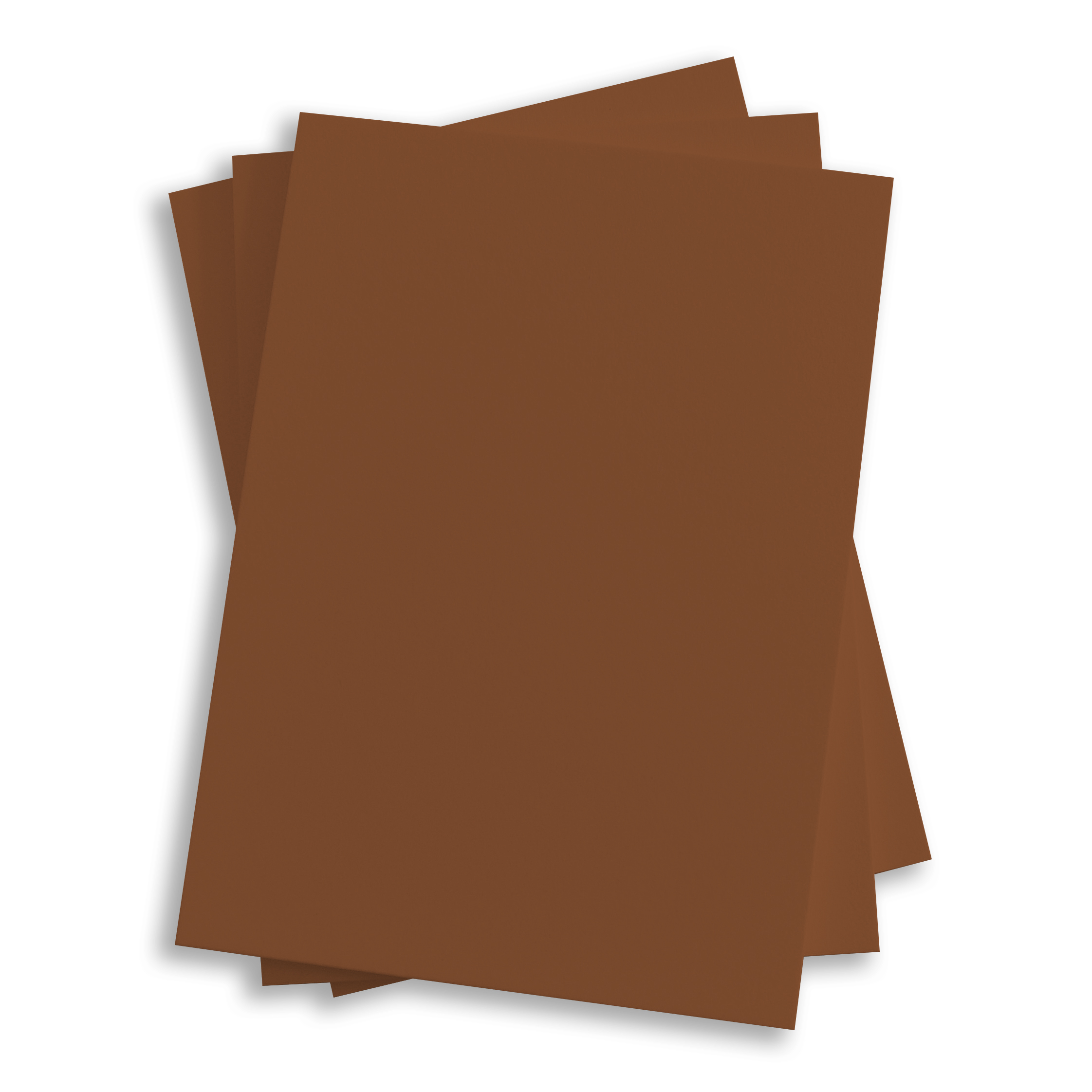 Sepia Flat Card - 4 7/8 x 6 7/8 Gmund Colors Matt 111C