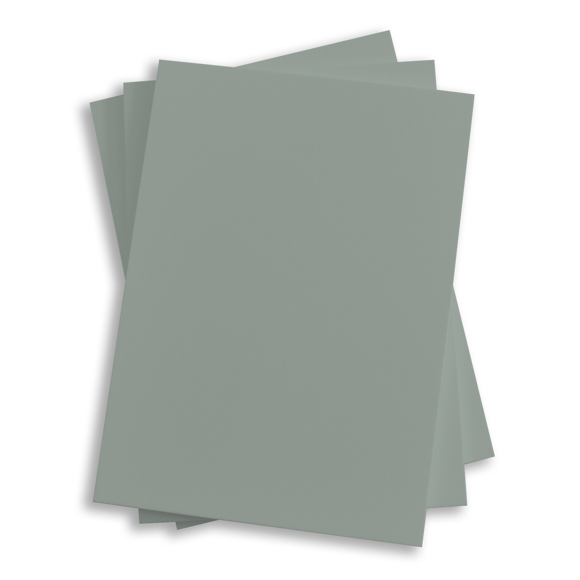 Sage Flat Card - 4 7/8 x 6 7/8 Gmund Colors Matt 111C