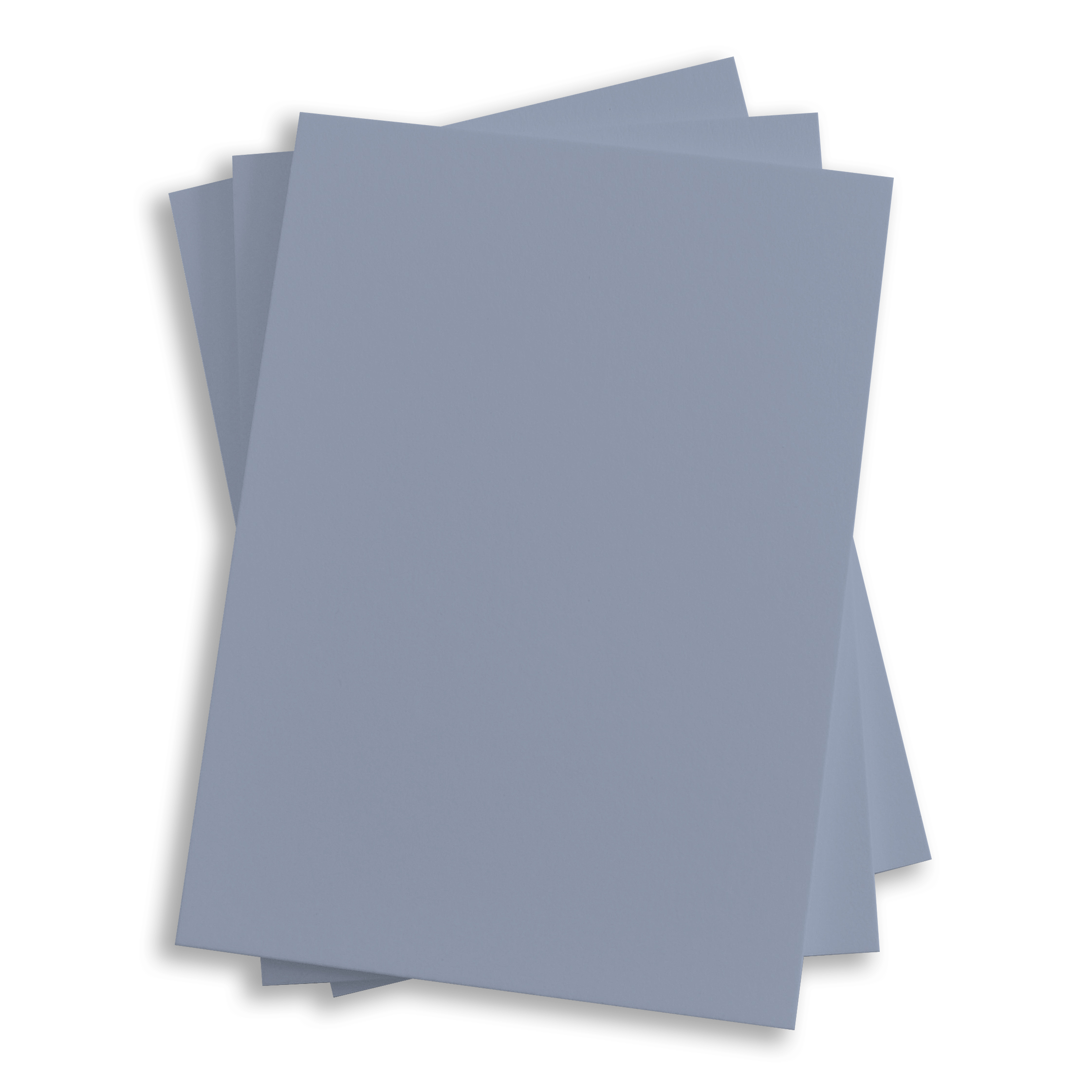 Storm Cloud Blue Flat Card - 4 7/8 x 6 7/8 Gmund Colors Matt 111C
