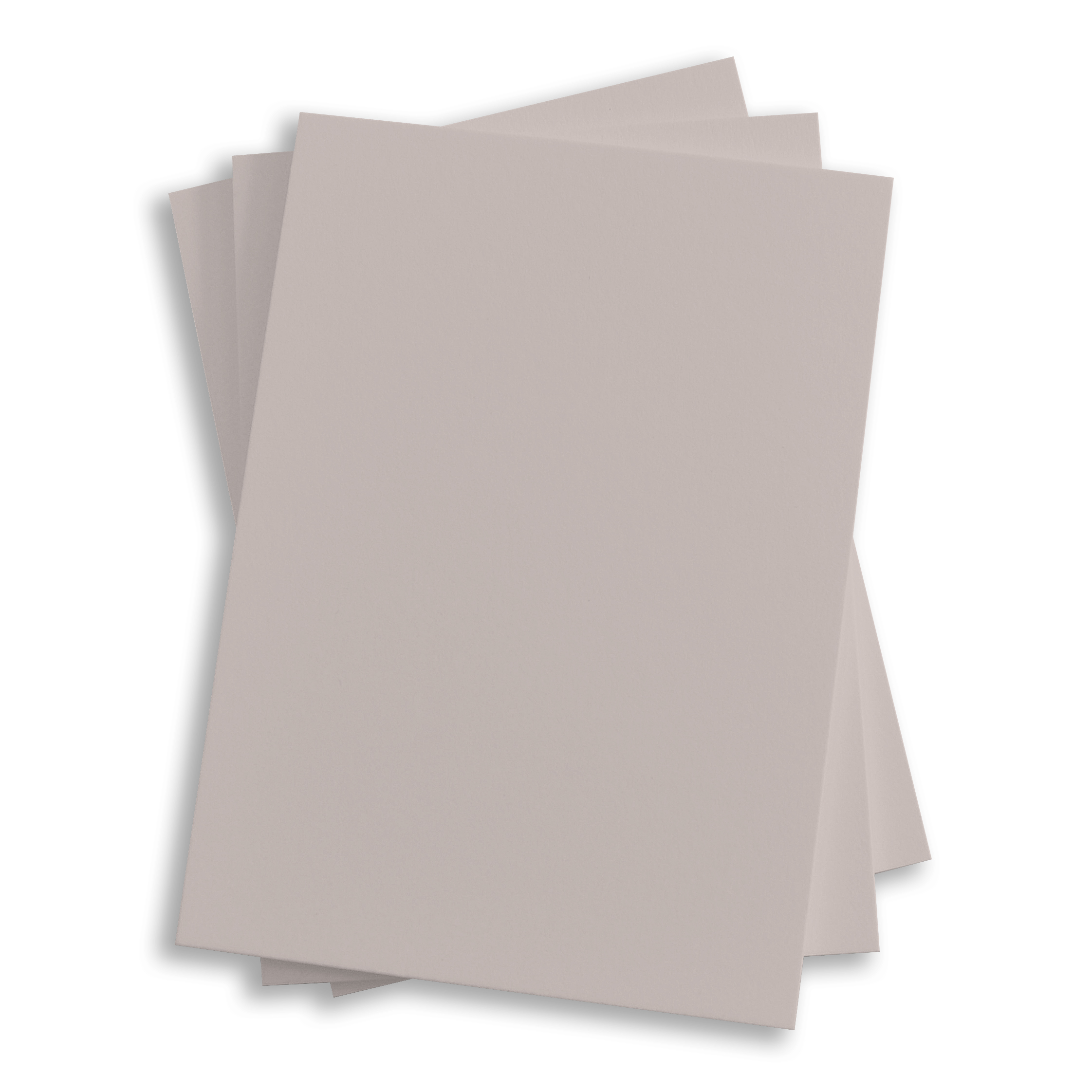 Timberwolf Gray Flat Card - 4 7/8 x 6 7/8 Gmund Colors Matt 111C