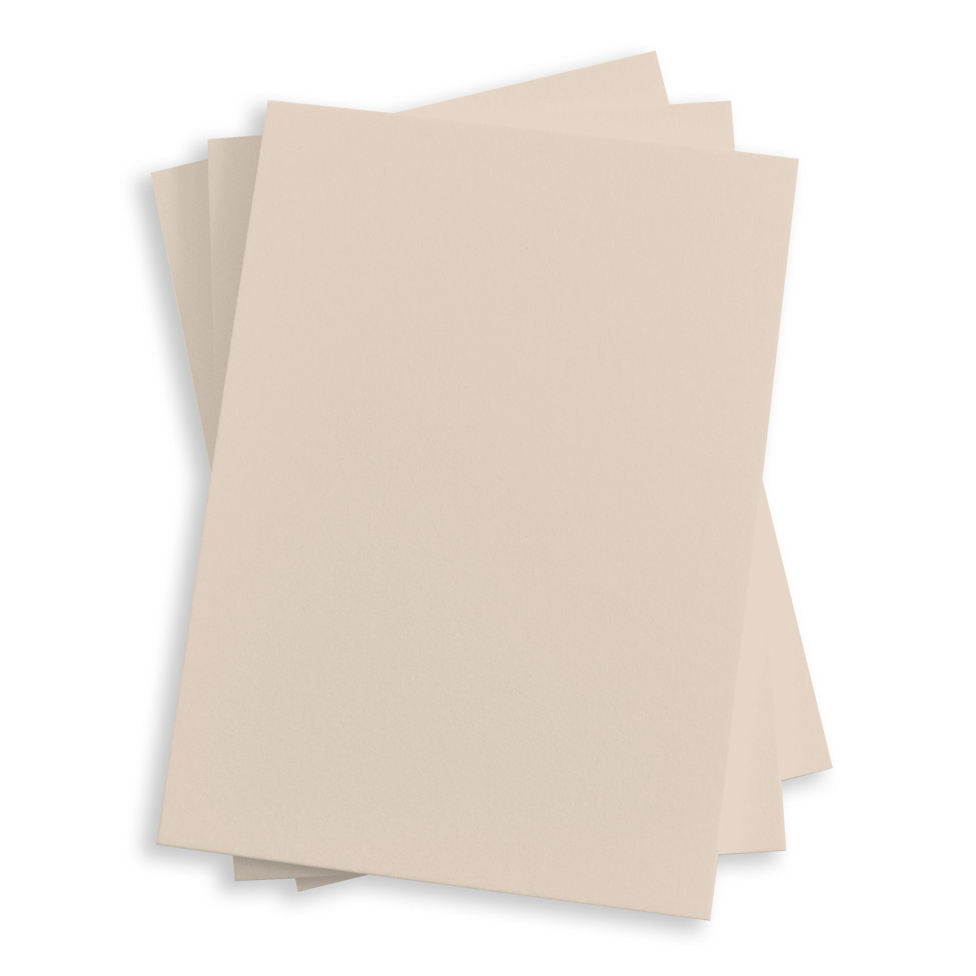 Chardonnay Beige Flat Card - A6 Gmund Colors Matt 4 1/2 x 6 1/4 111C