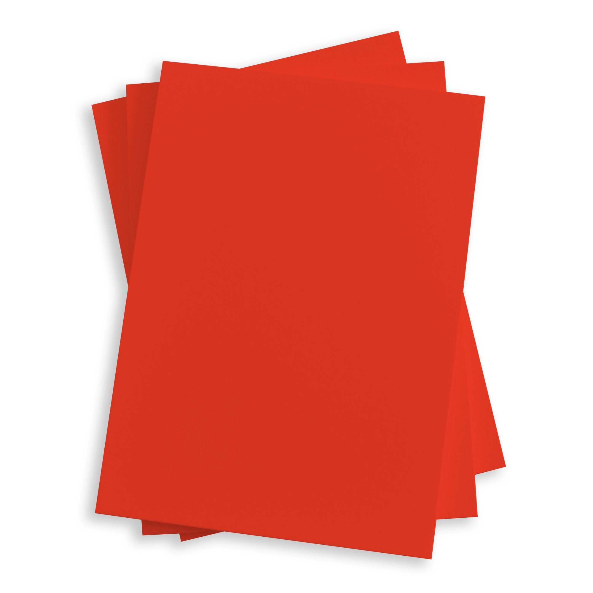 Cayenne Red Flat Card - A7 Gmund Colors Matt 5 1/8 x 7 111C