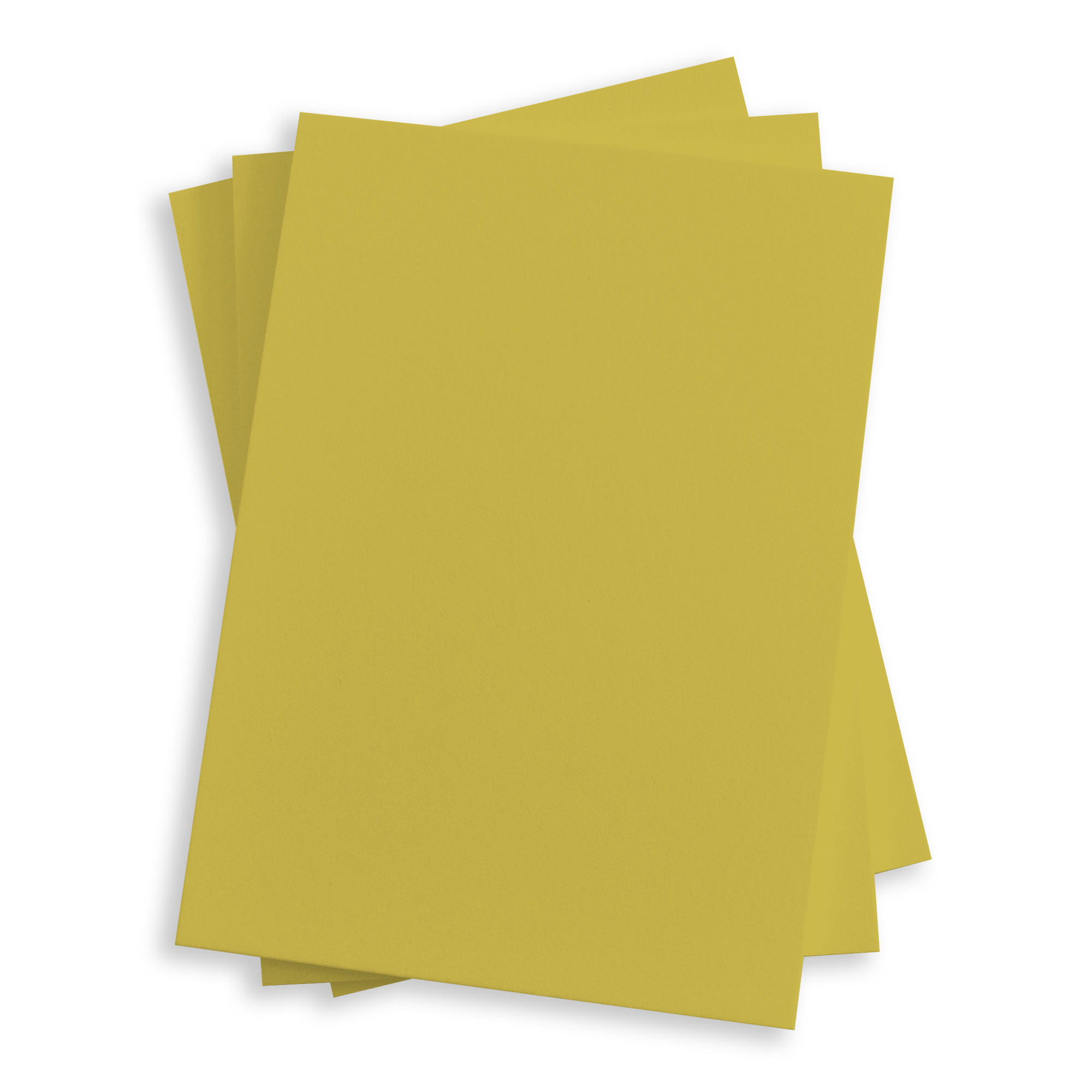 Chartreuse Flat Card - A7 Gmund Colors Matt 5 1/8 x 7 111C
