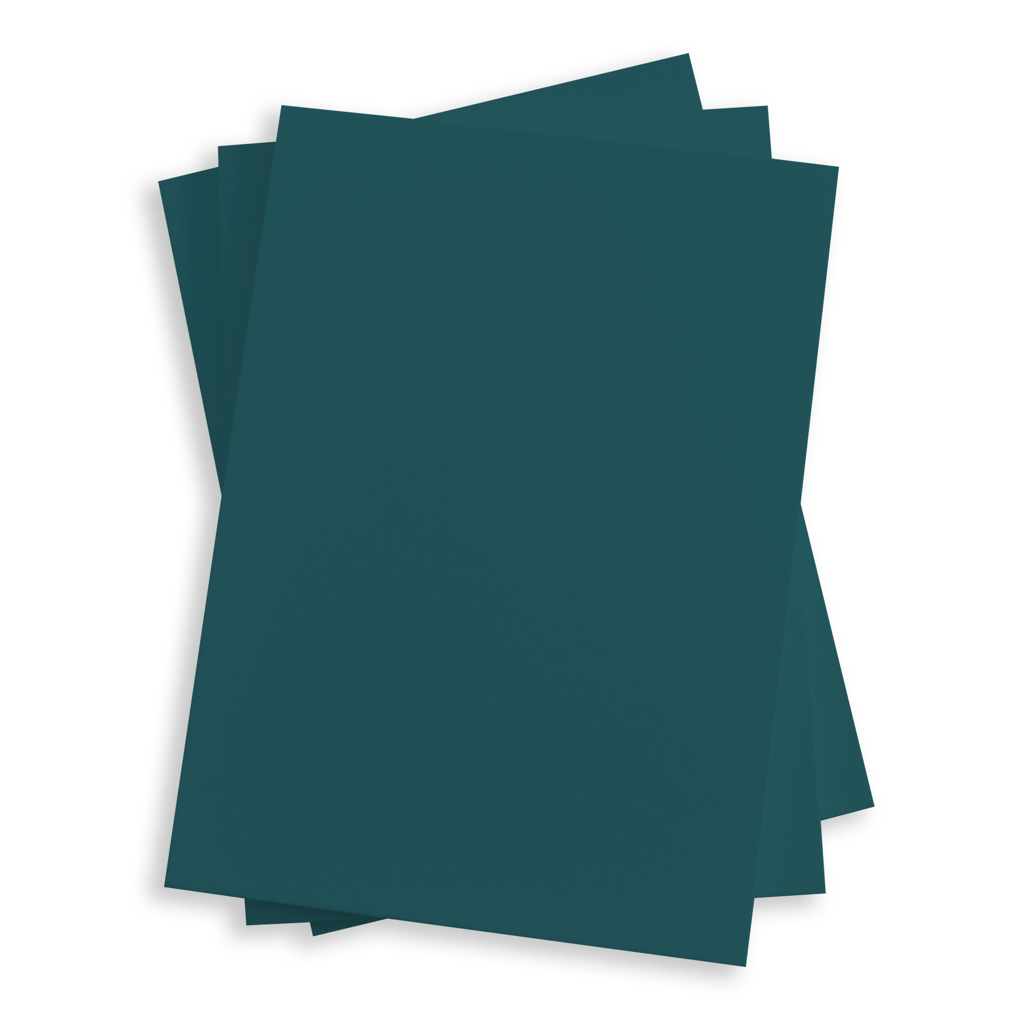 Dark Teal Blue Flat Card - A7 Gmund Colors Matt 5 1/8 x 7 111C