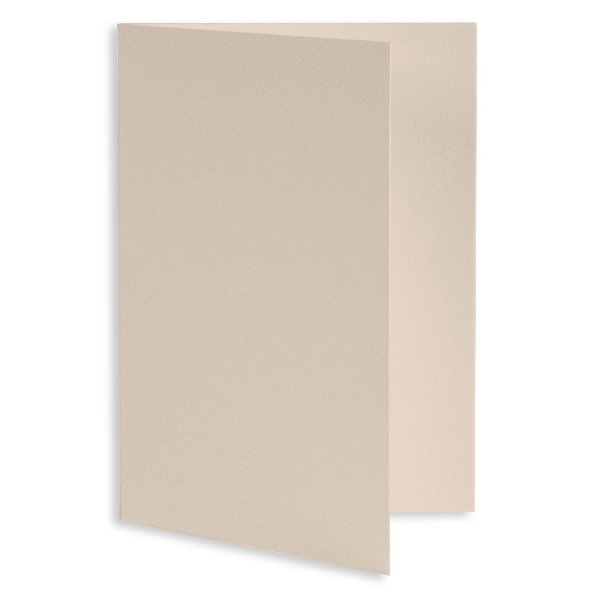 Chardonnay Folded Card - A7 Gmund Colors Matt 5 1/8 x 7 111C