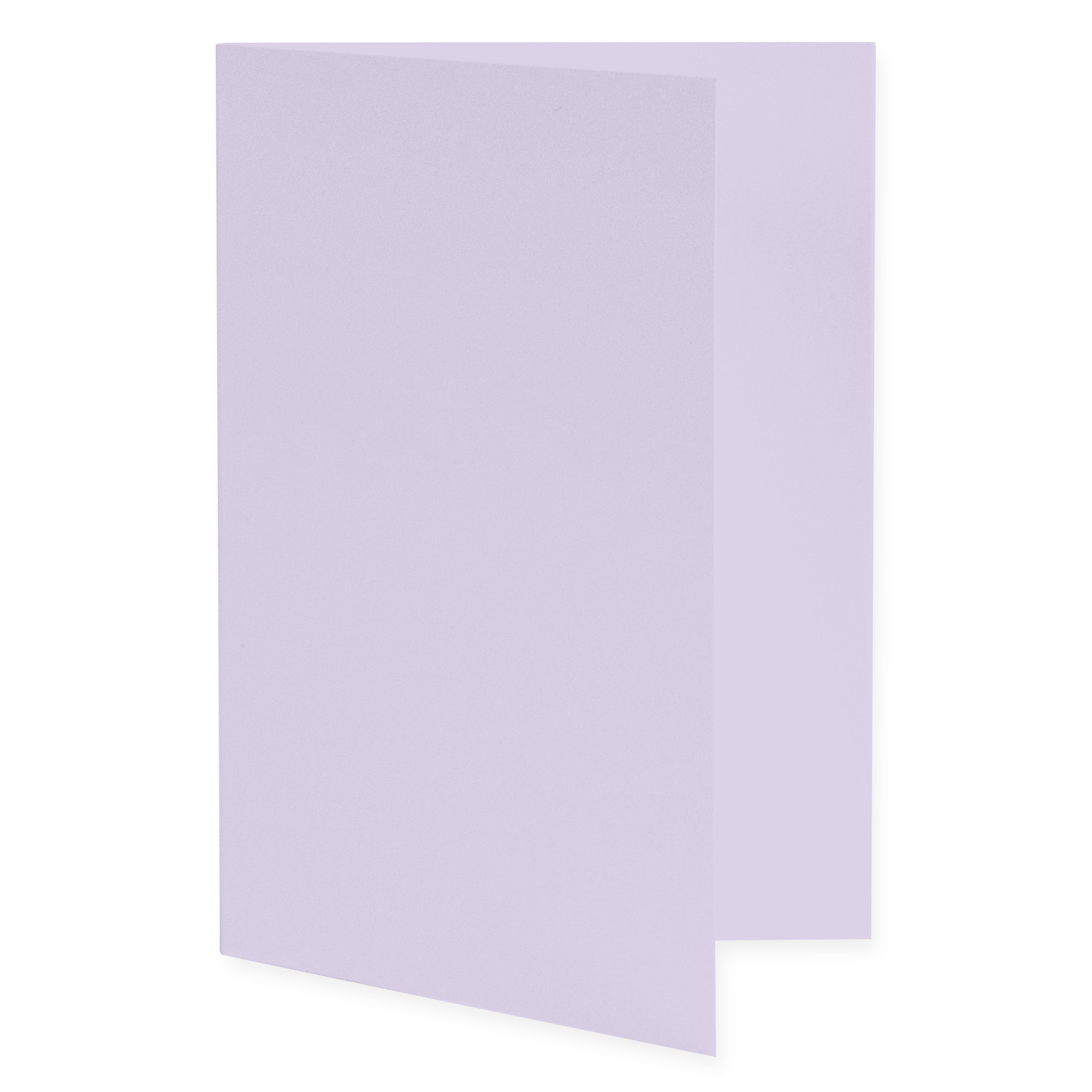 Lavender Purple Folded Card - A7 Gmund Colors Matt 5 1/8 x 7 111C