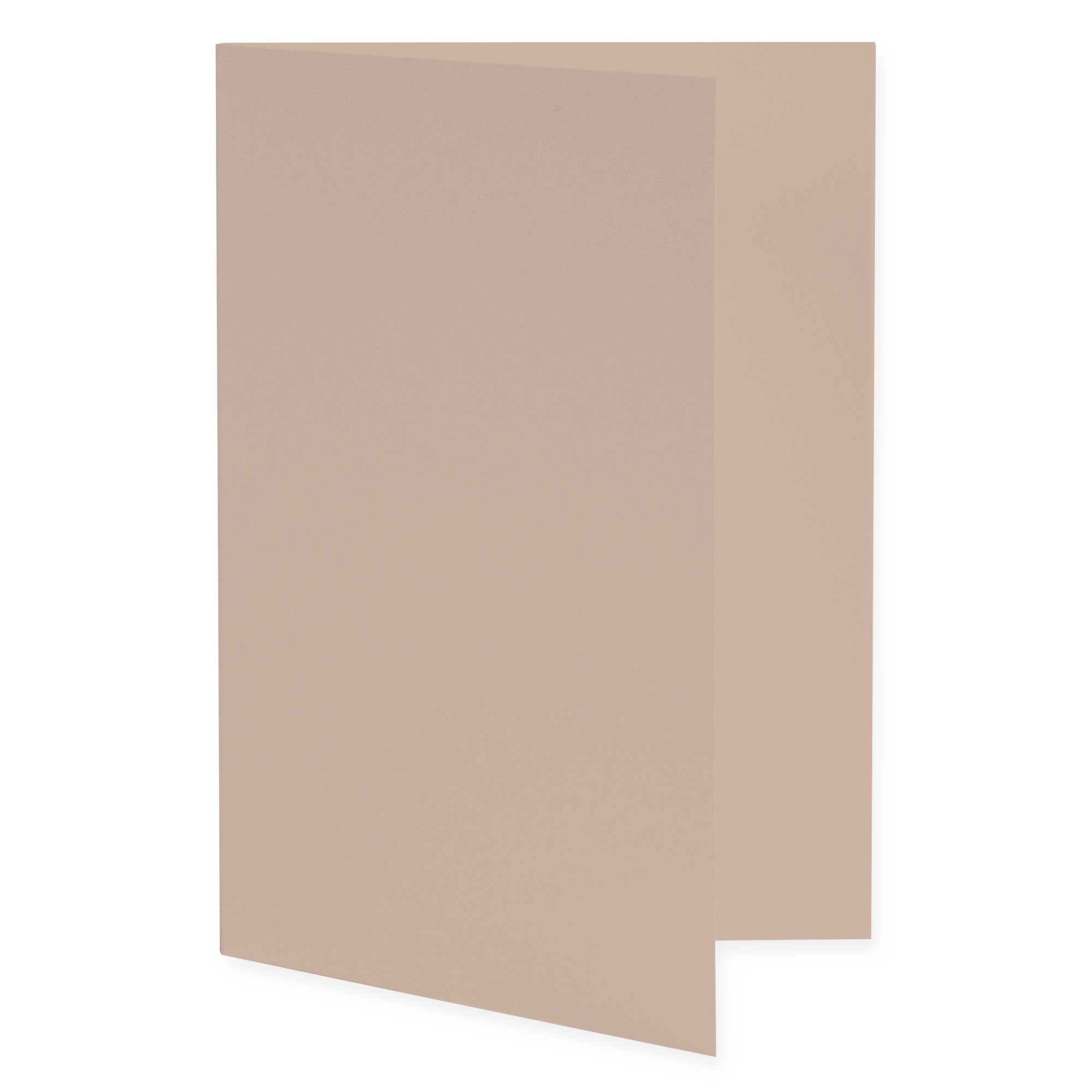 Sandy Beige Folded Card - A7 Gmund Colors Matt 5 1/8 x 7 111C