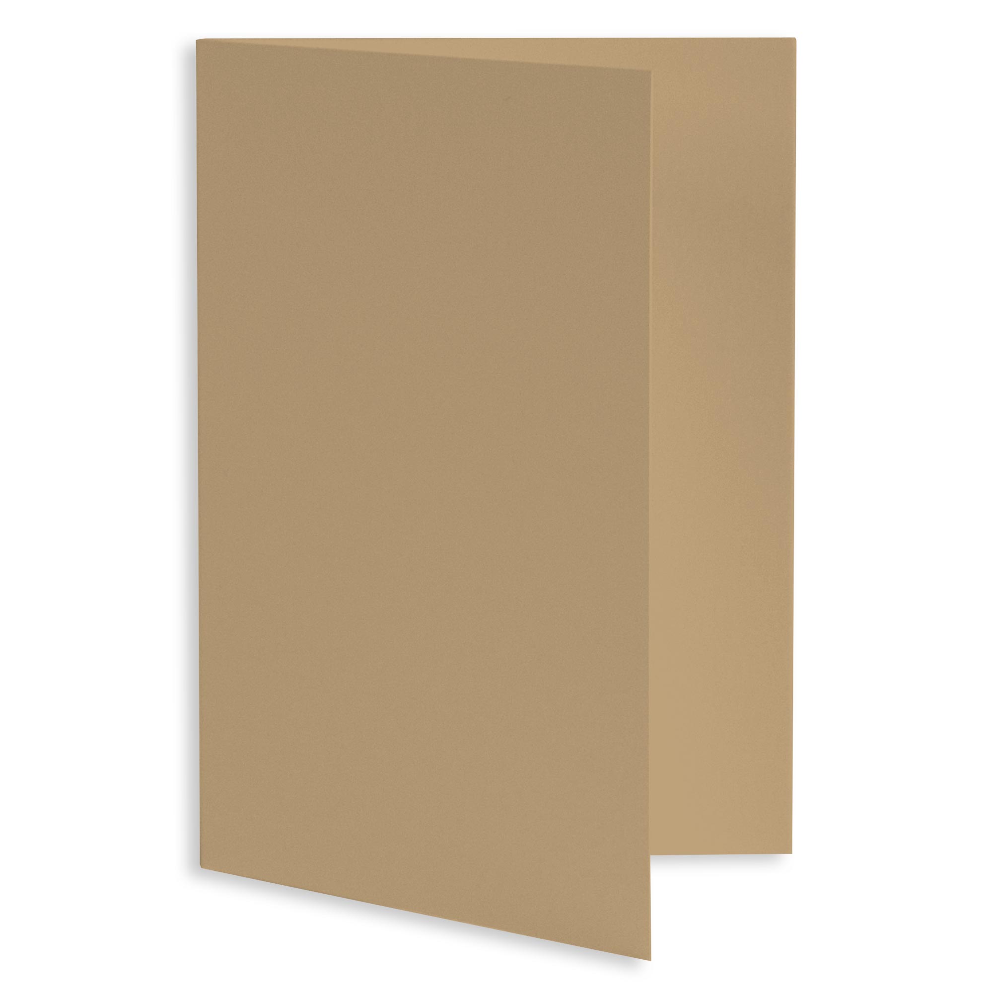 Beach Sand Folded Card - A7 Gmund Colors Matt 5 1/8 x 7 111C
