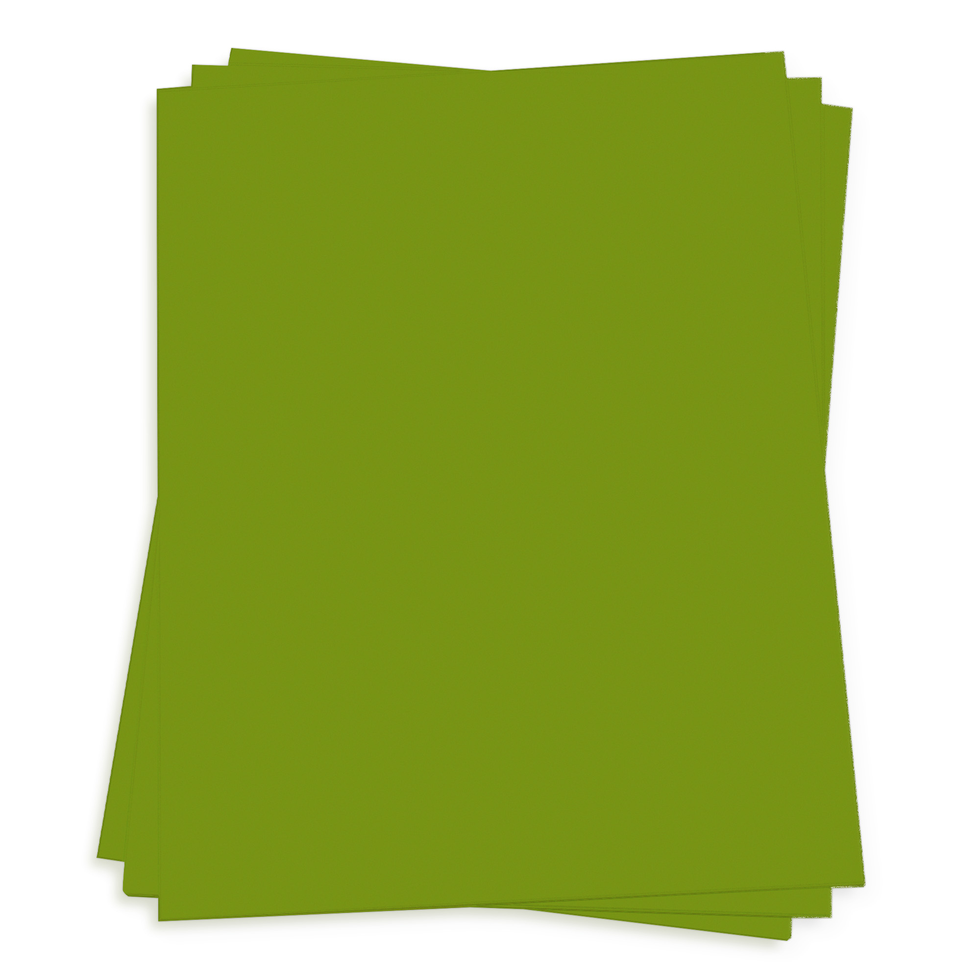 Grass Green Card Stock - 8 1/2 x 11 Gmund Colors Matt 111lb Cover