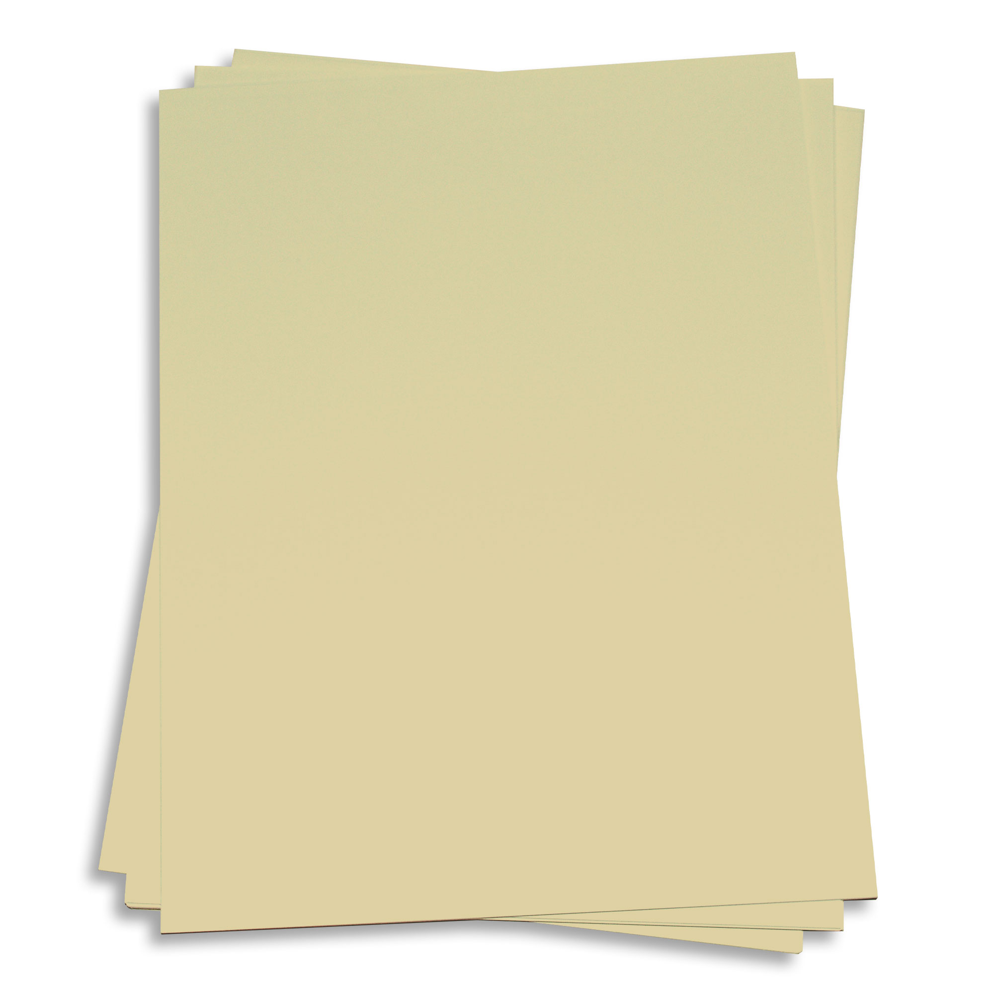 Wheat Tan Card Stock - 8 1/2 x 11 Gmund Colors Matt 111lb Cover